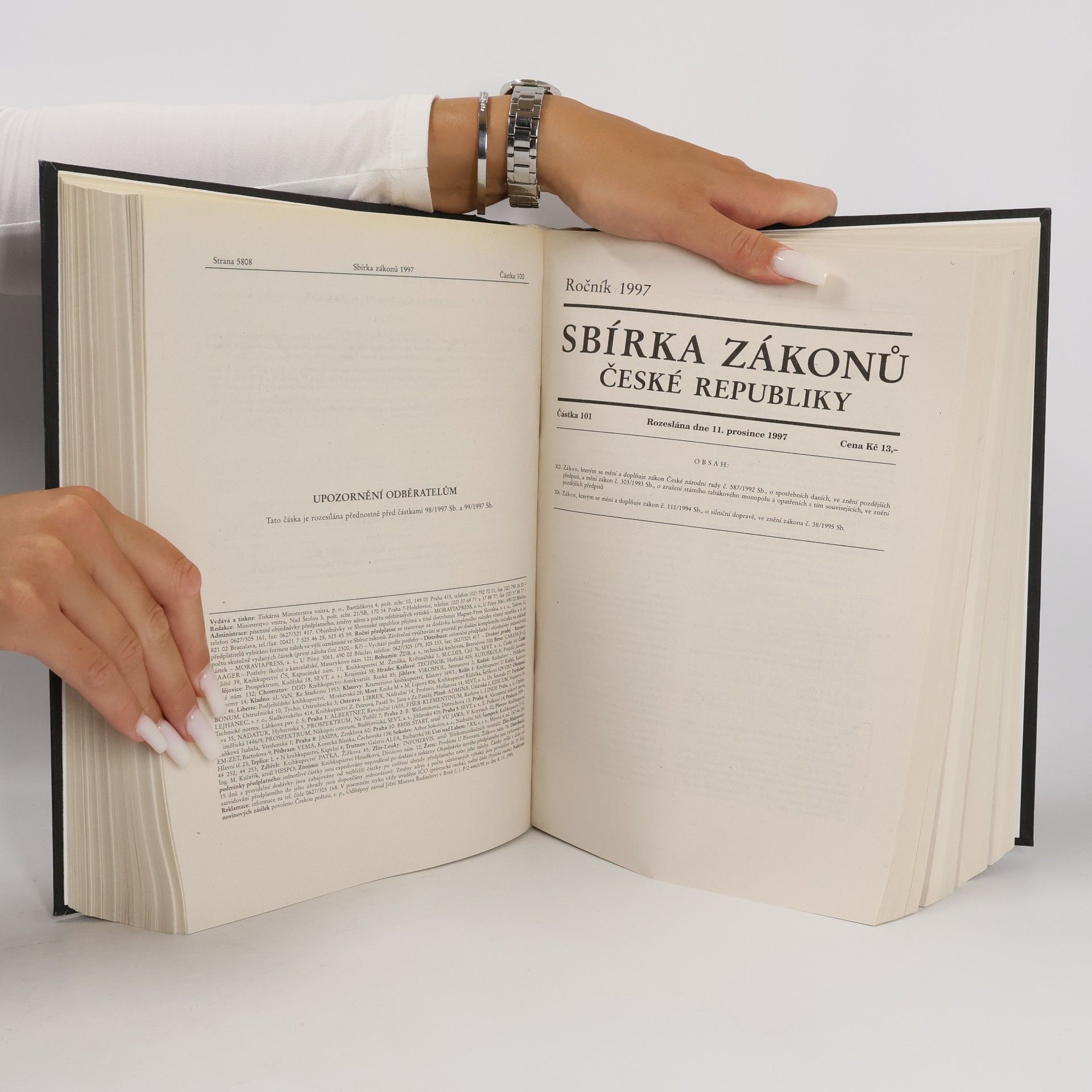 Autorenkollektiv Sbírka zákonů 1997. 47-57