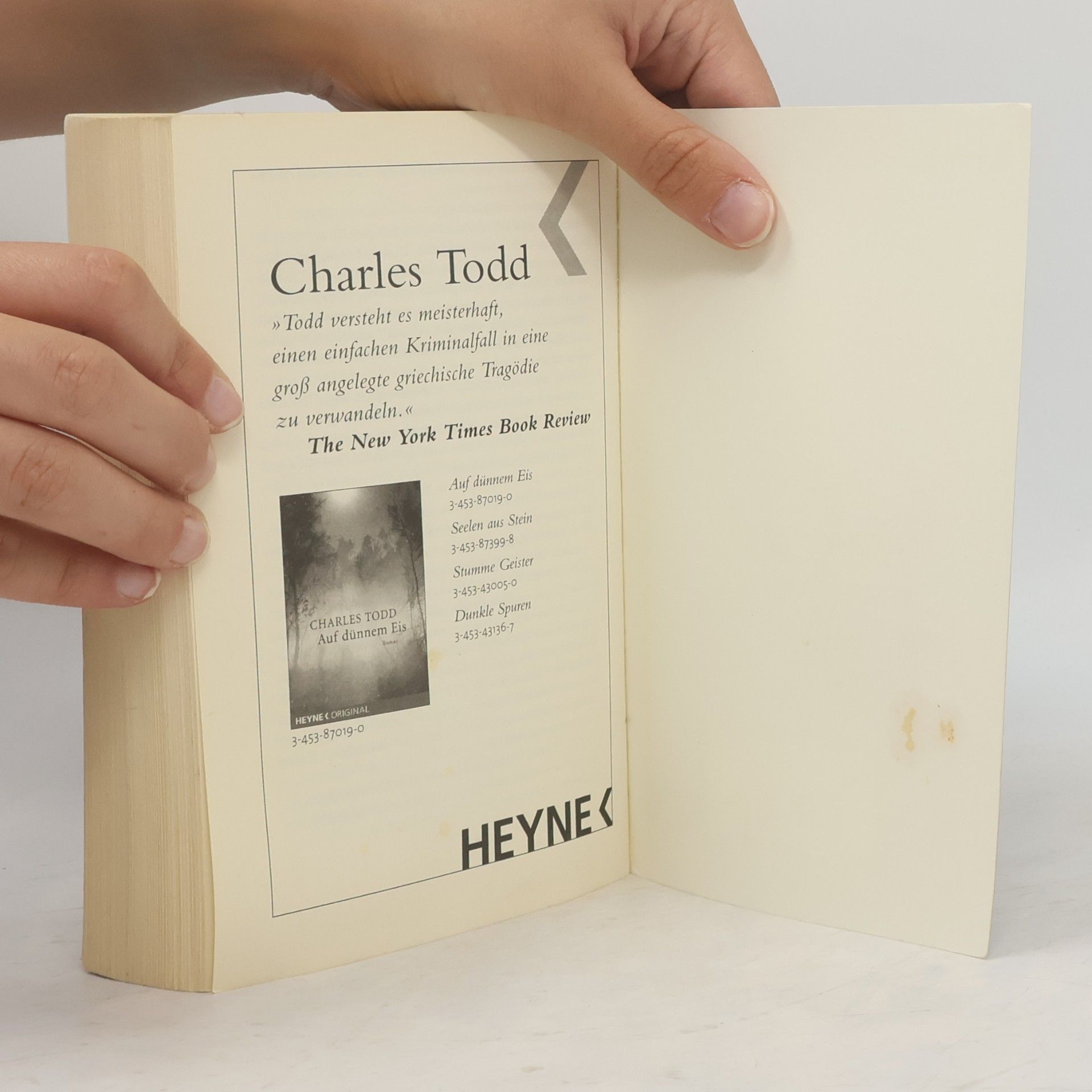 Charles Todd Die zweite Stimme