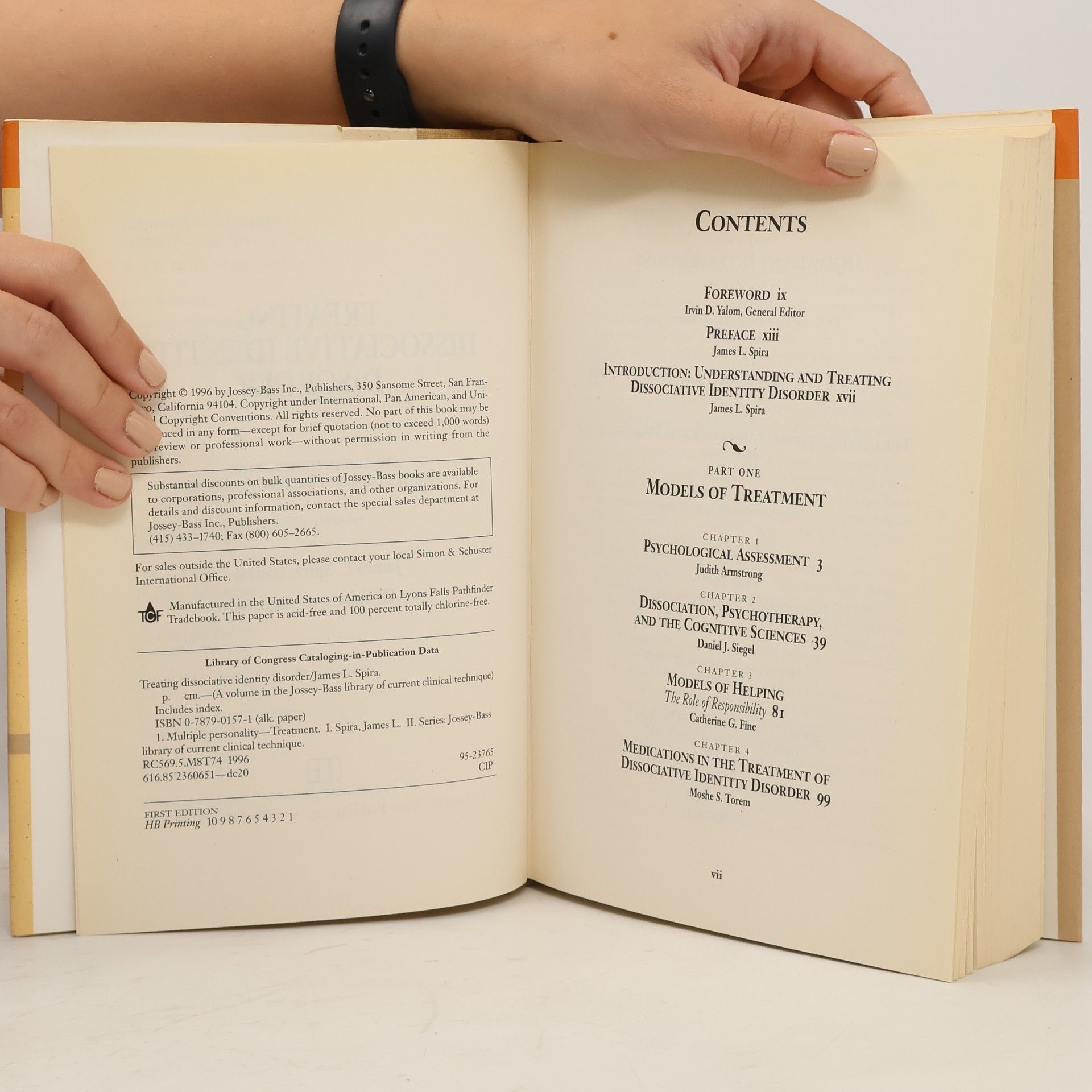 James L. Spira Library of Current Psychotherapy Technique: Treating Dissociative Identity Disorder
