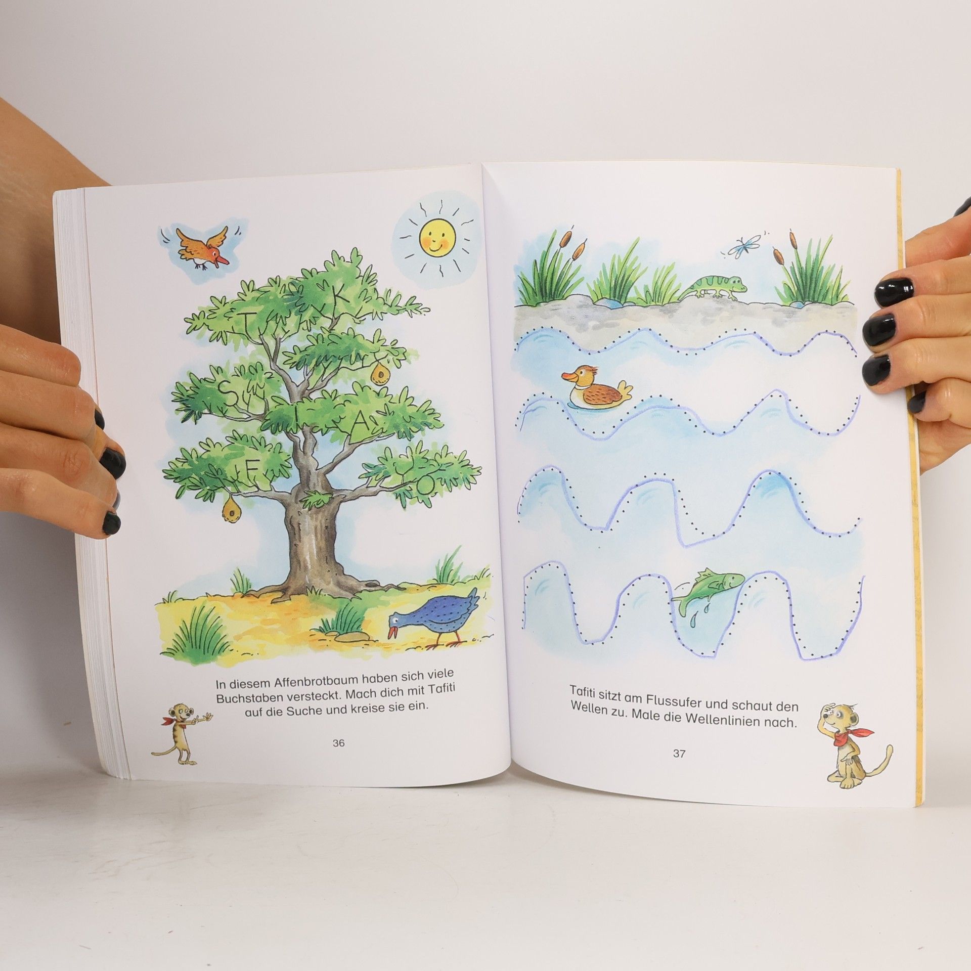 Julia Ginsbach Lernen mit Tafiti - Erste Buchstaben. Buchstabenlernen mit dem Kinderheld Tafiti - für Kinder ab 5 Jahre