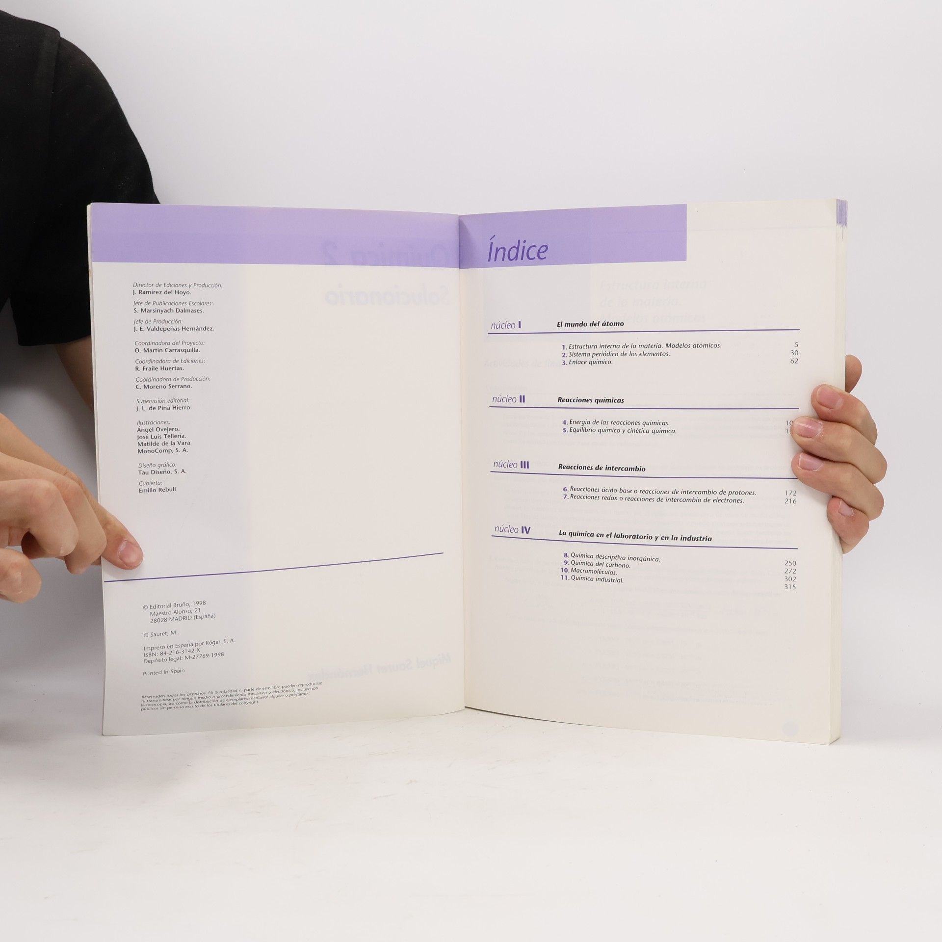 Kolektiv autorů Solucionario química 2