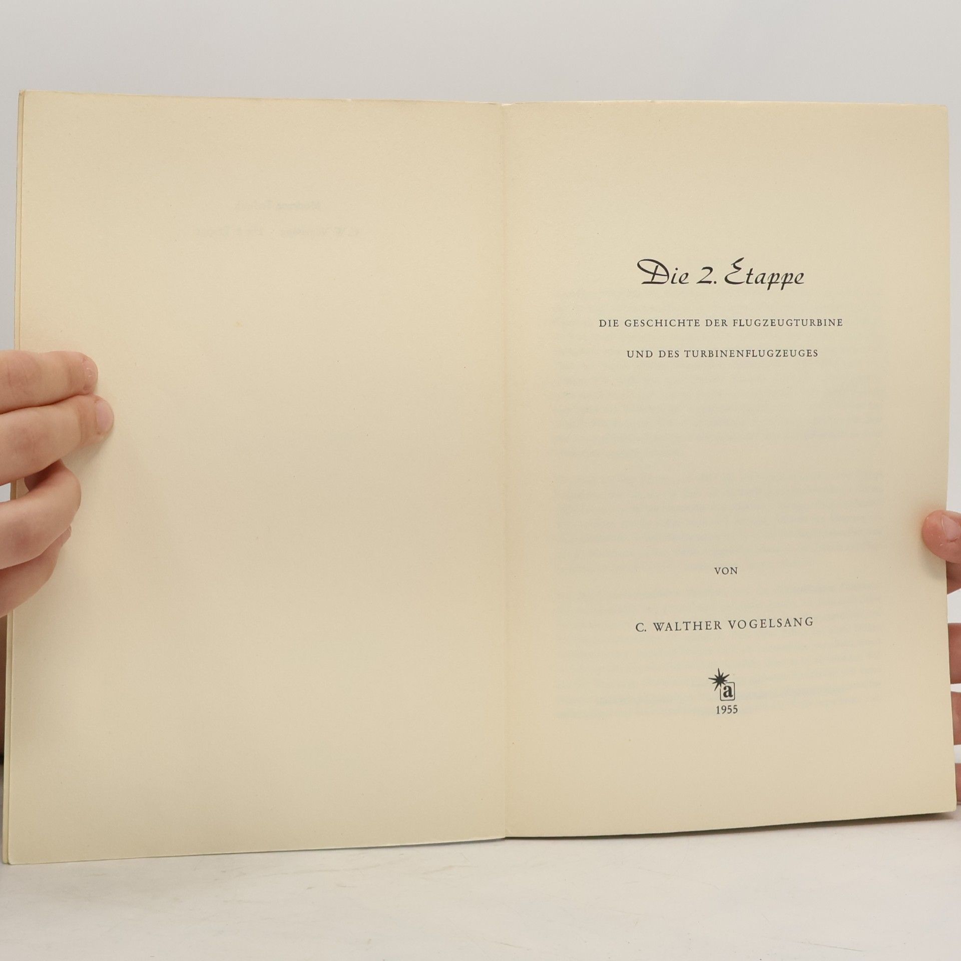 Carl Walther Vogelsang Die 2. Etappe