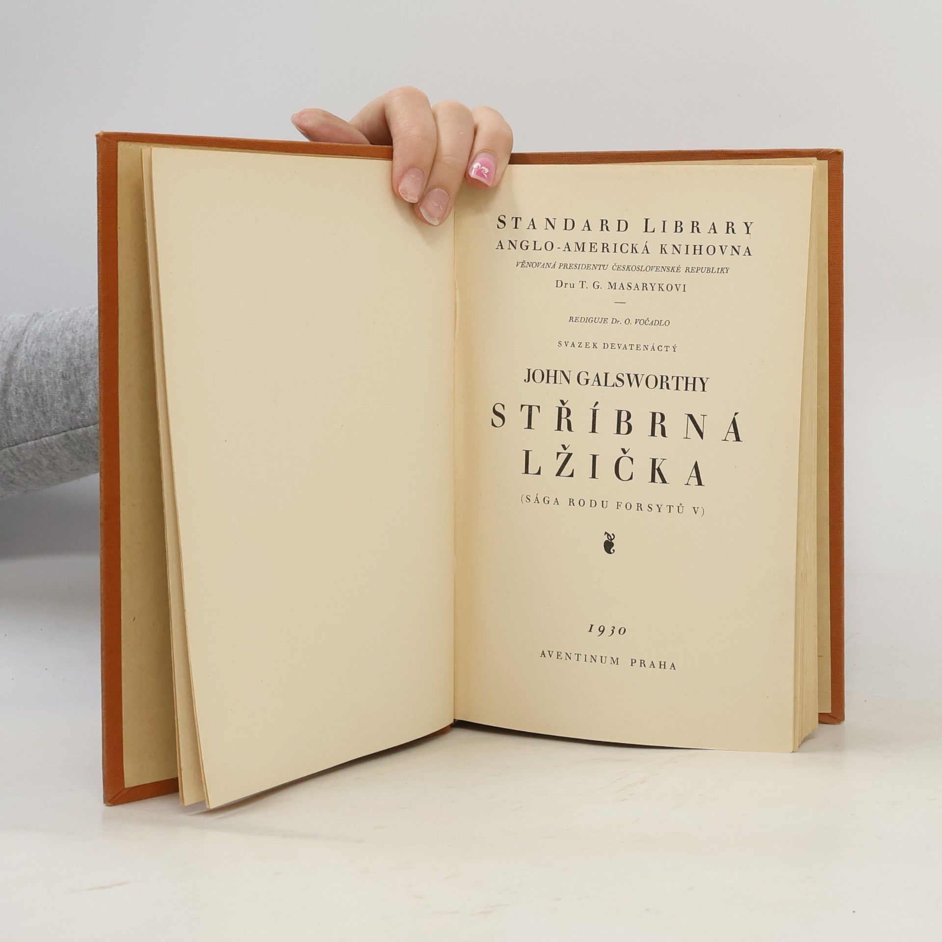 John Galsworthy Stříbrná lžička