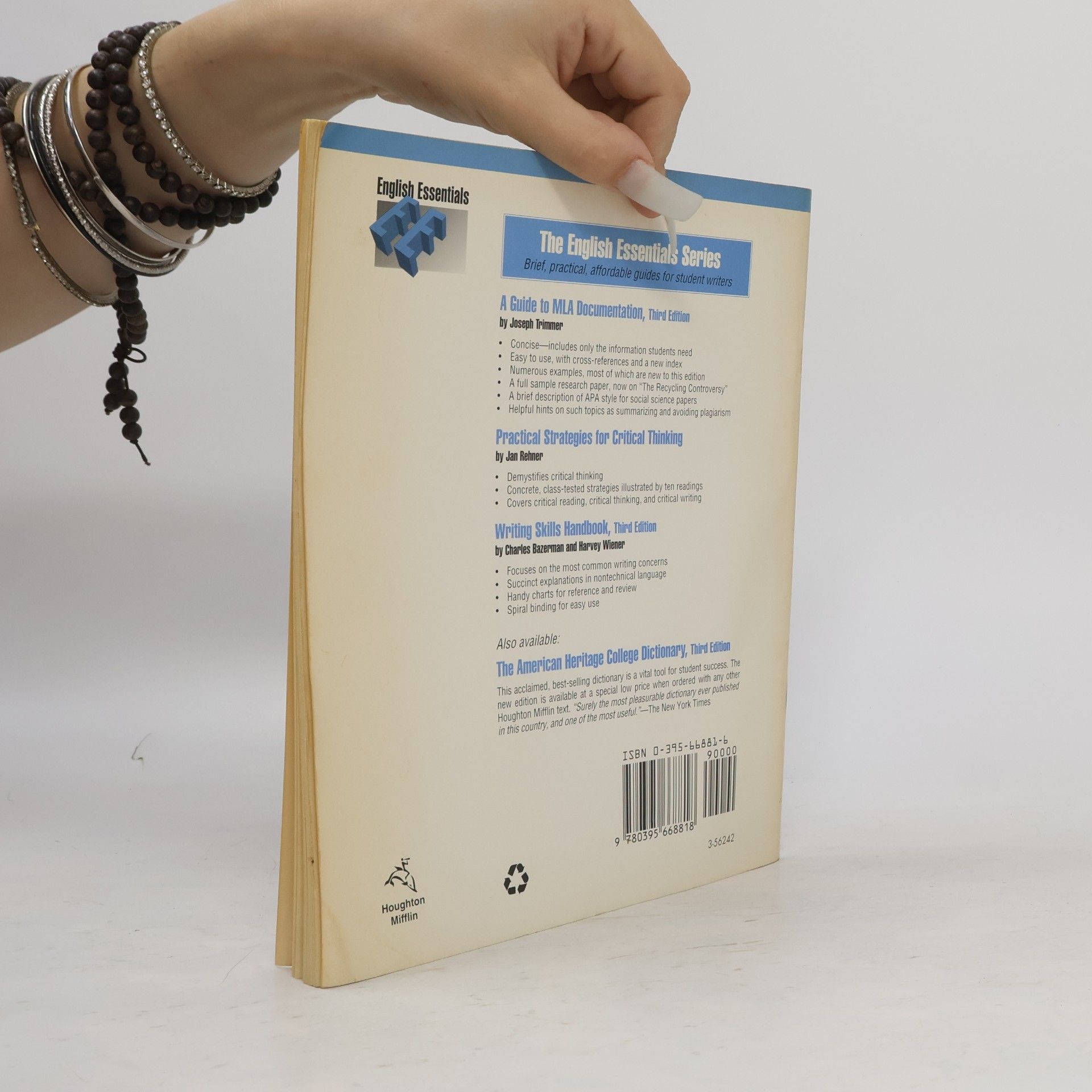 Joseph F. Trimmer English Essentials: A Guide to MLA Documentation
