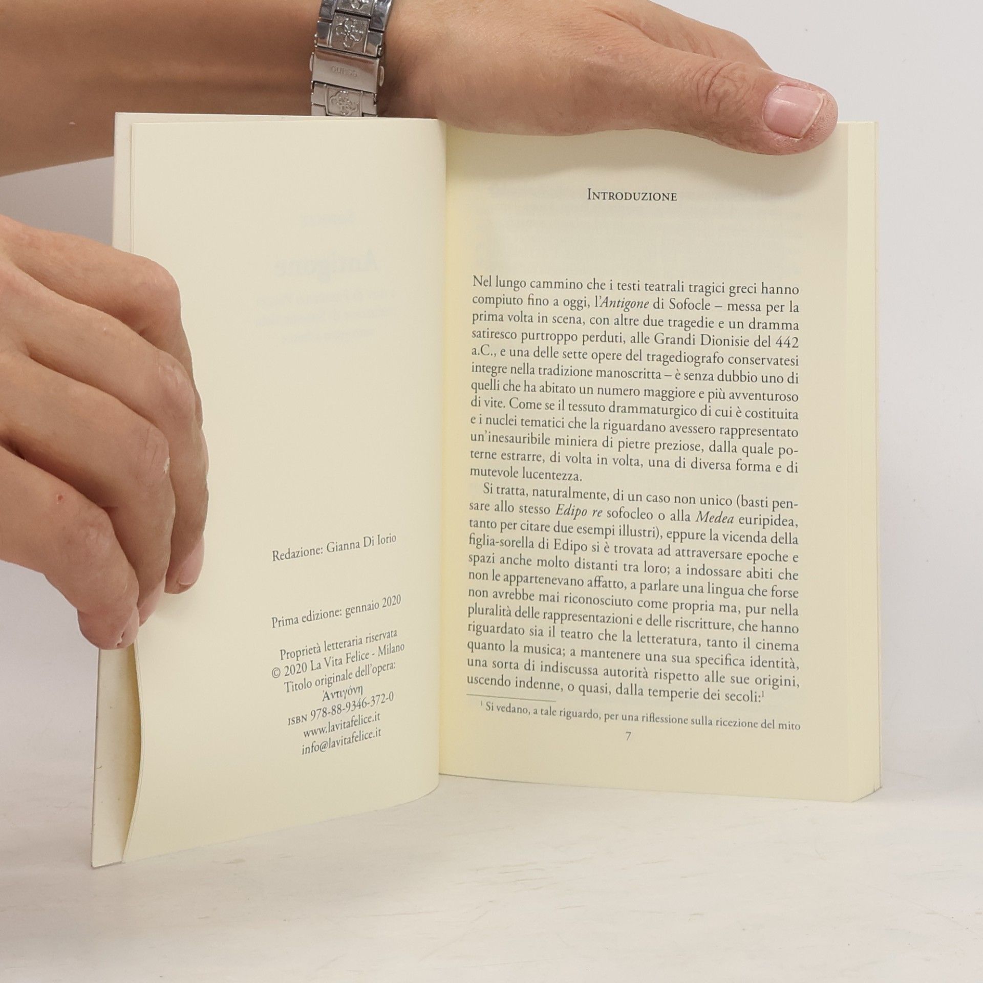 Sophocles Antigone. Testo greco a fronte