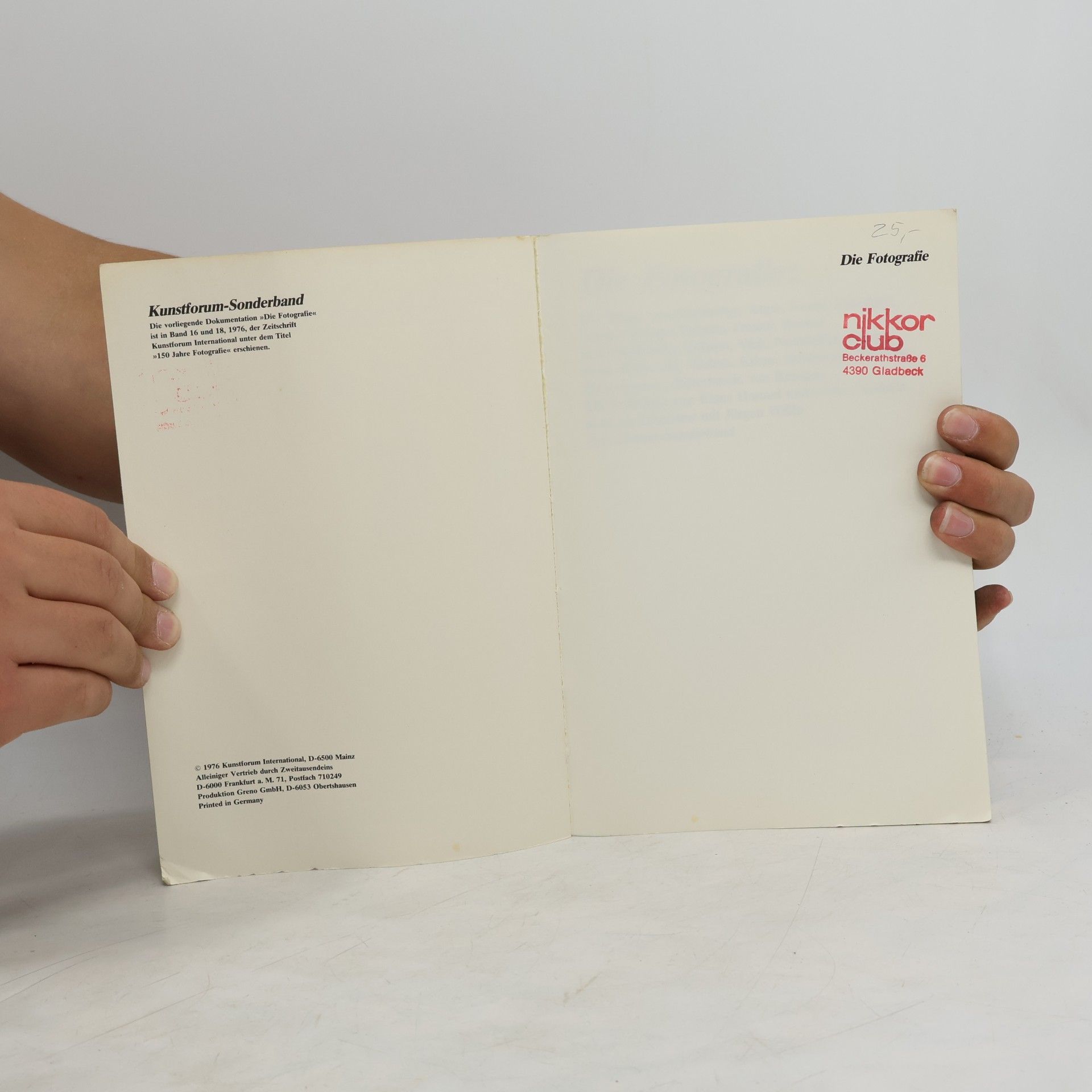 Collectif d'auteurs Die Fotografie