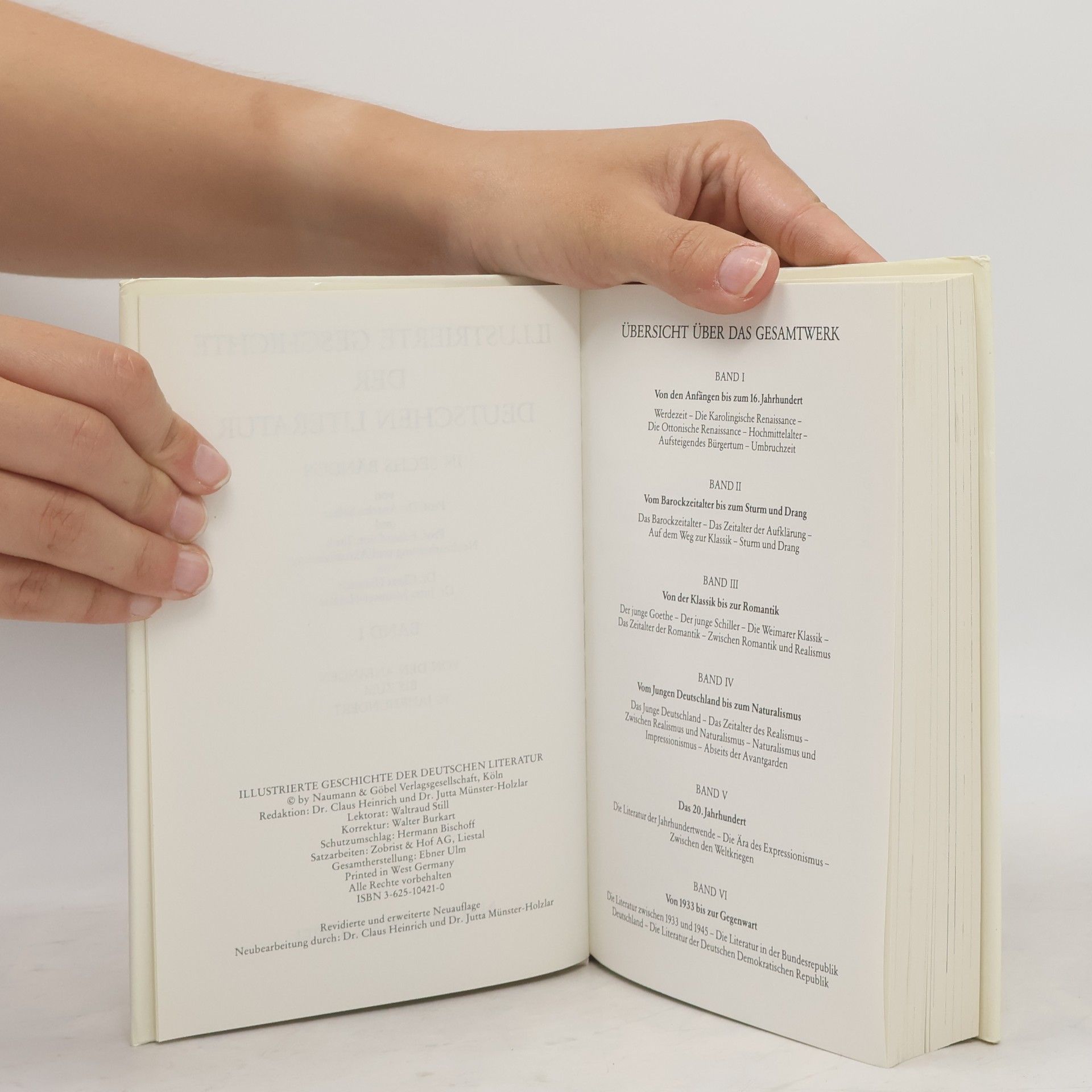 kolektiv Illustrierte Geschichte der deutschen Literatur. Band 1