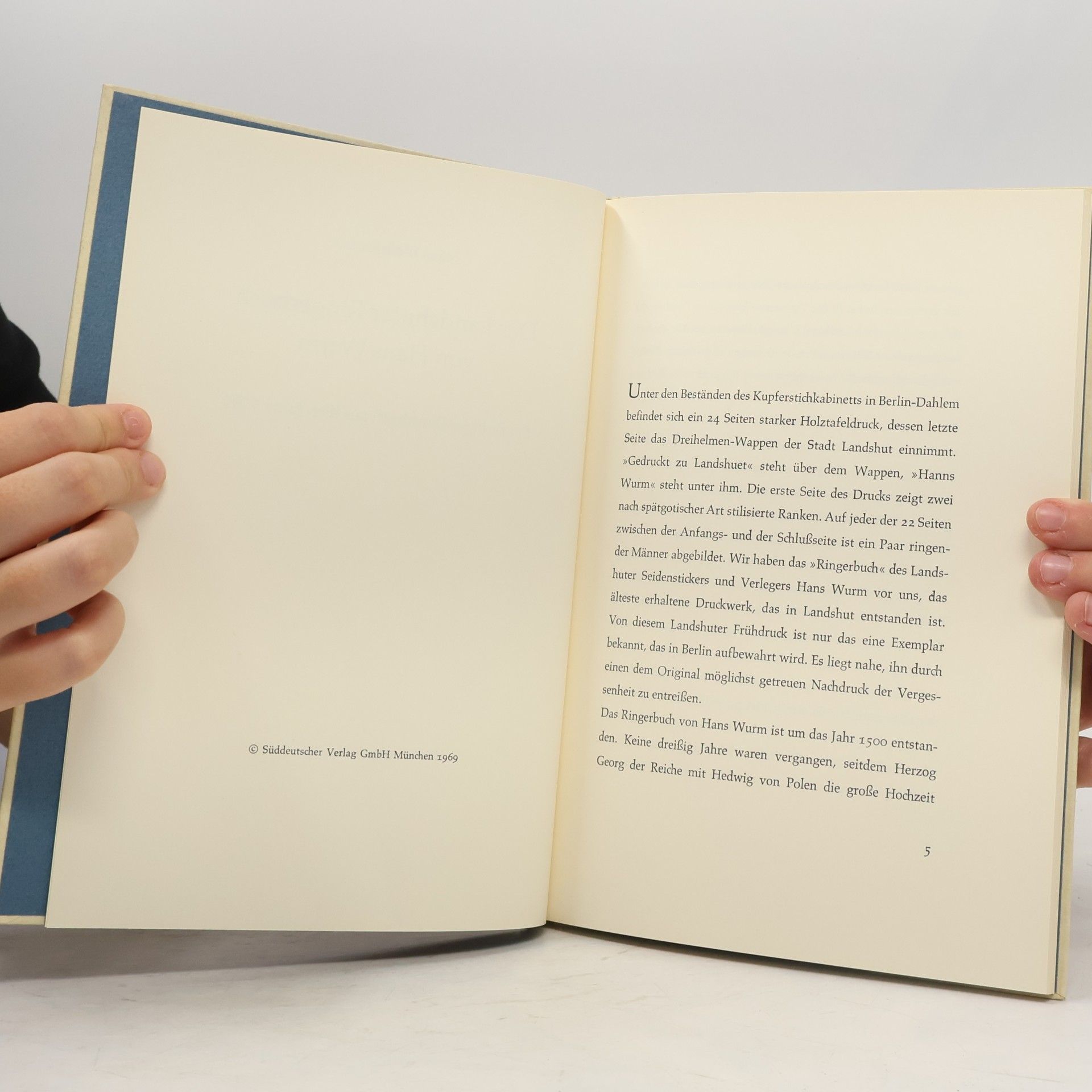 Various authors Das Landshuter Ringebuch