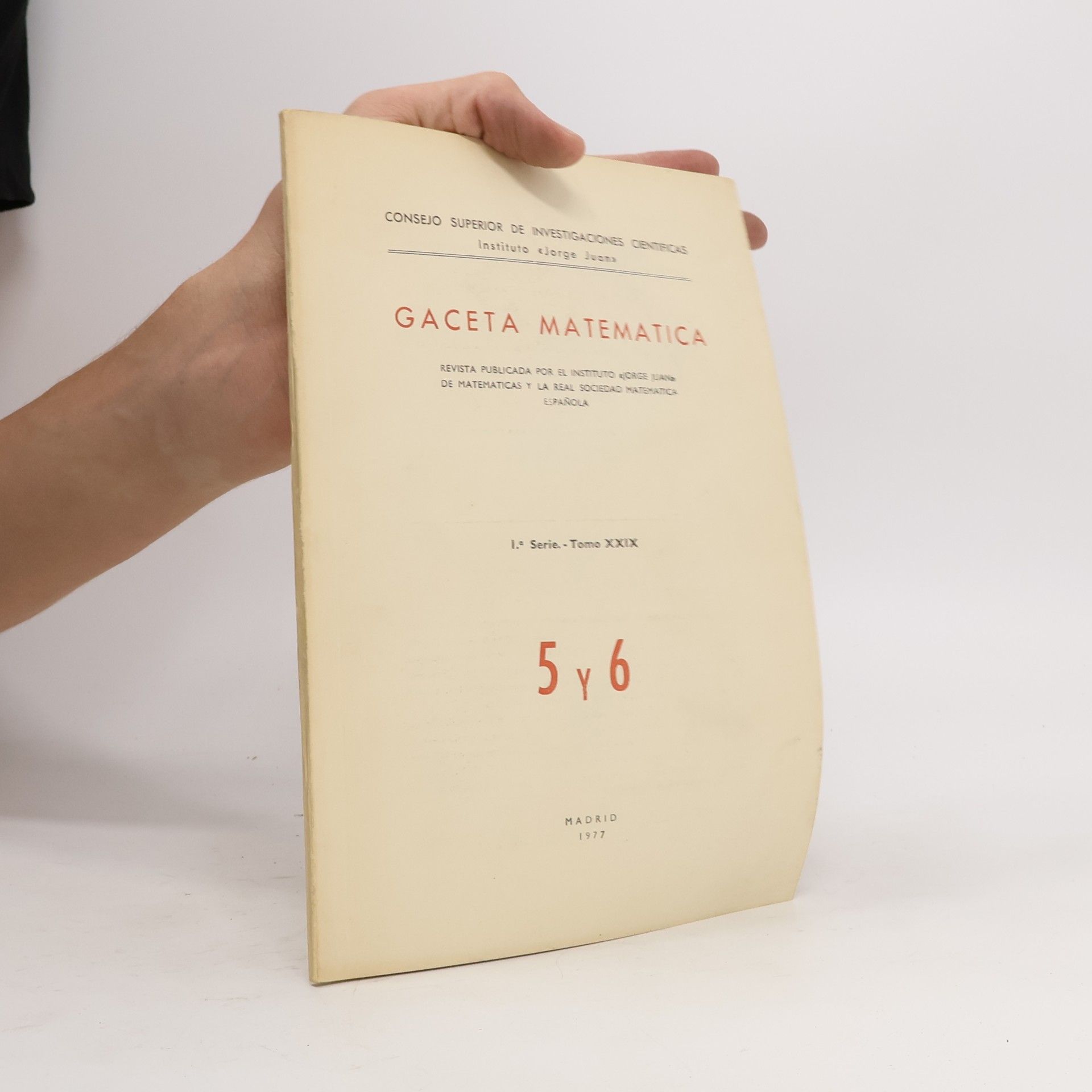 Kolektiv autorů Gaceta Matematica 5-6