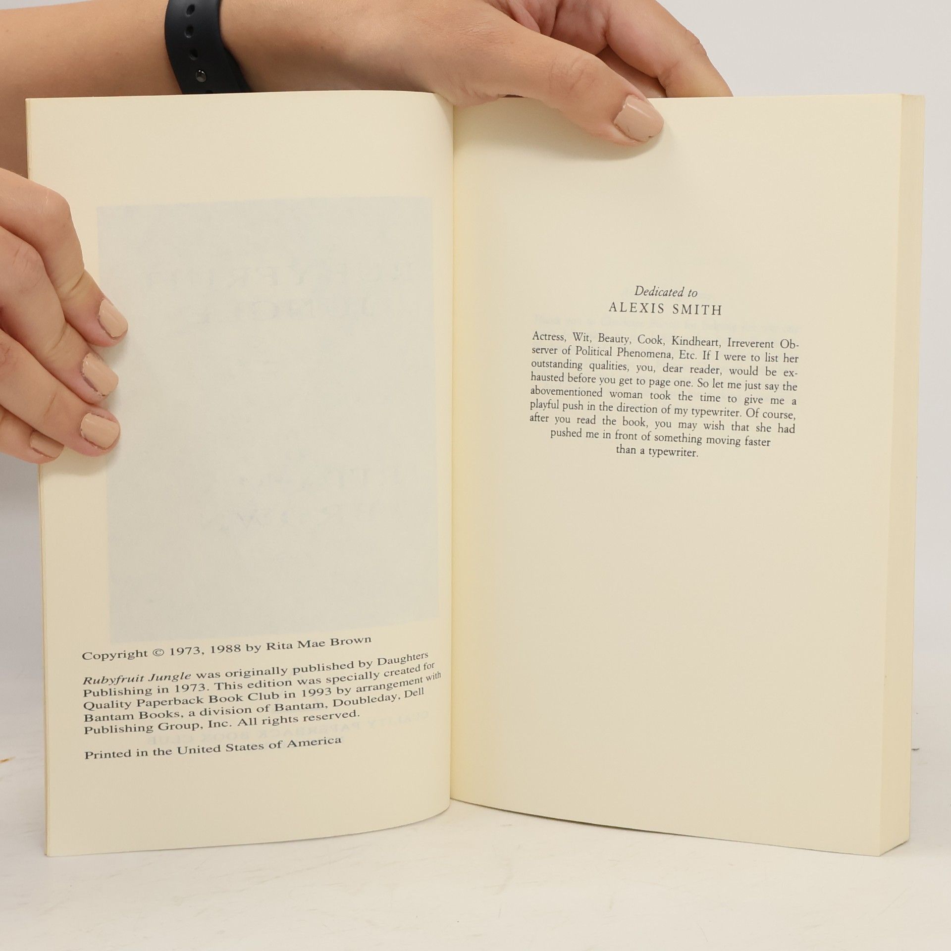 Rita Mae Brown Rubyfruit Jungle