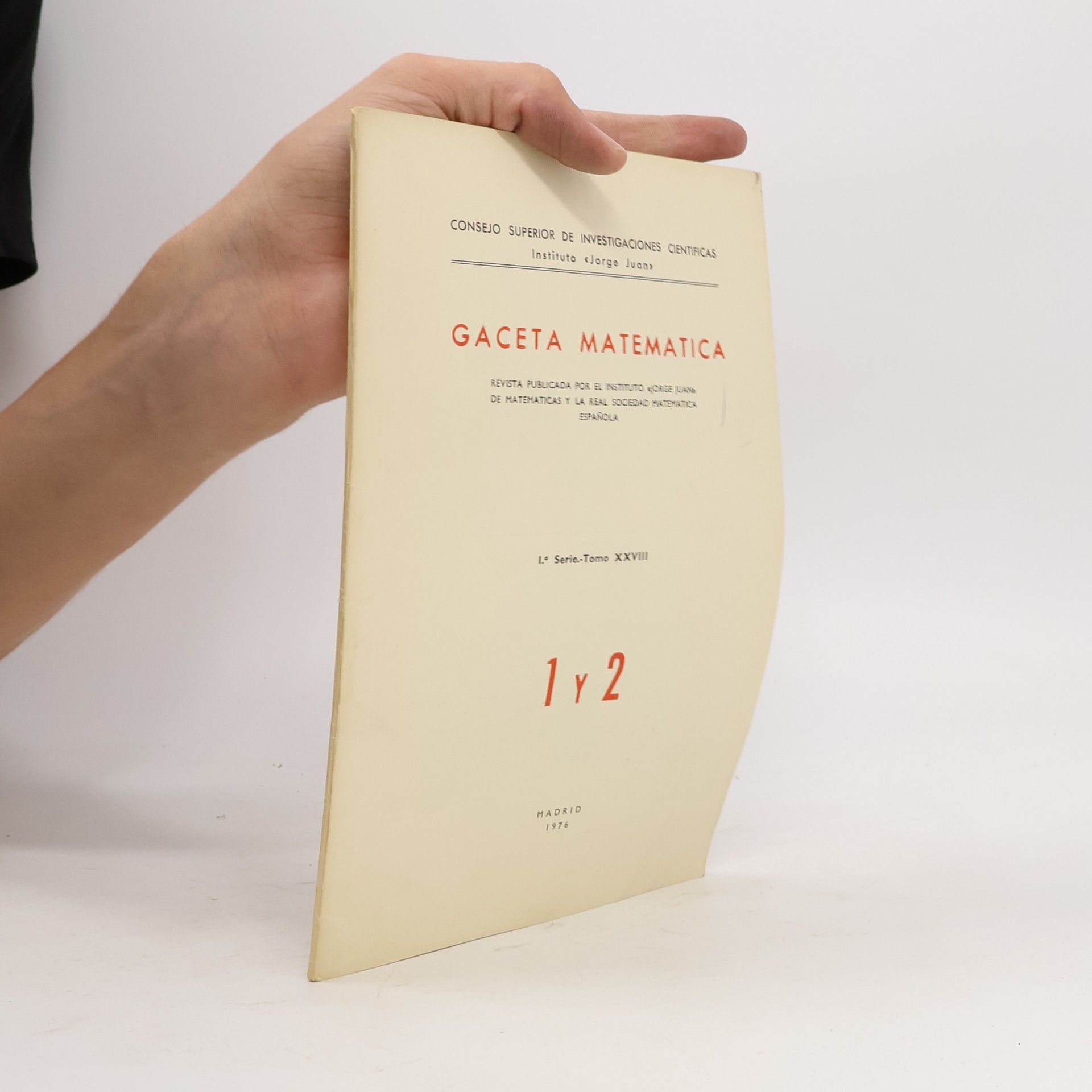 Kolektiv autorů Gaceta Matematica 1-2