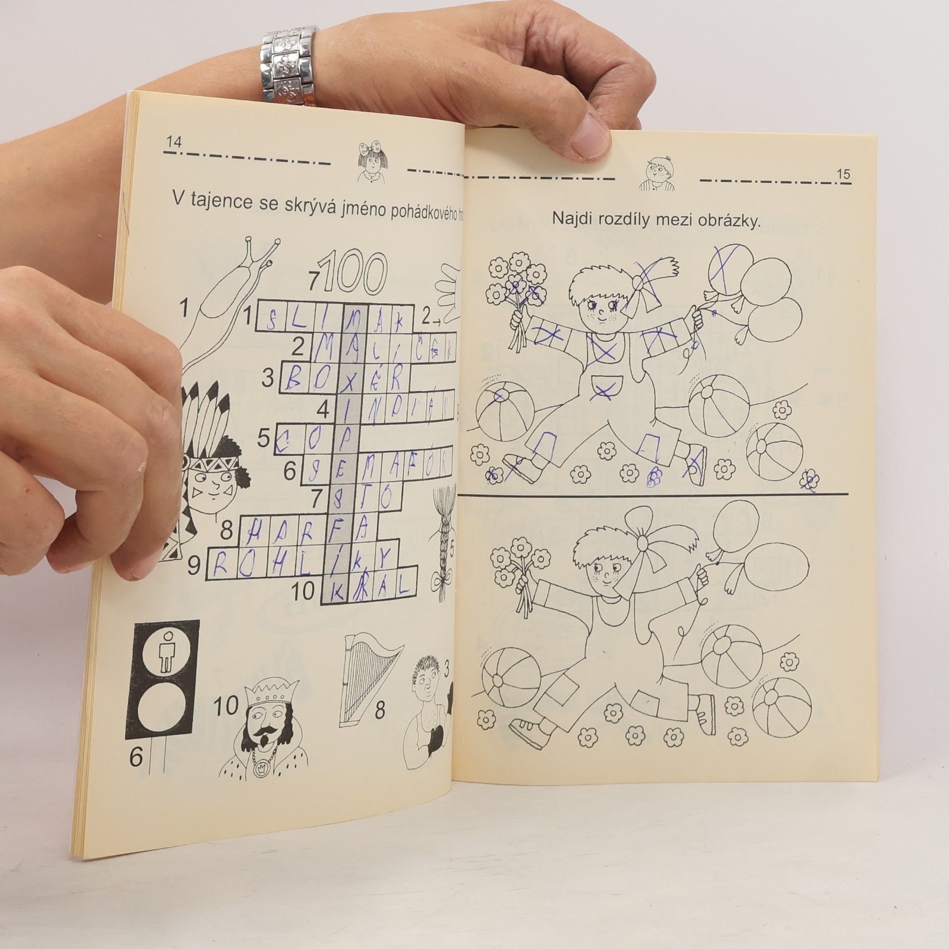Collectif d'auteurs Dětské křížovky