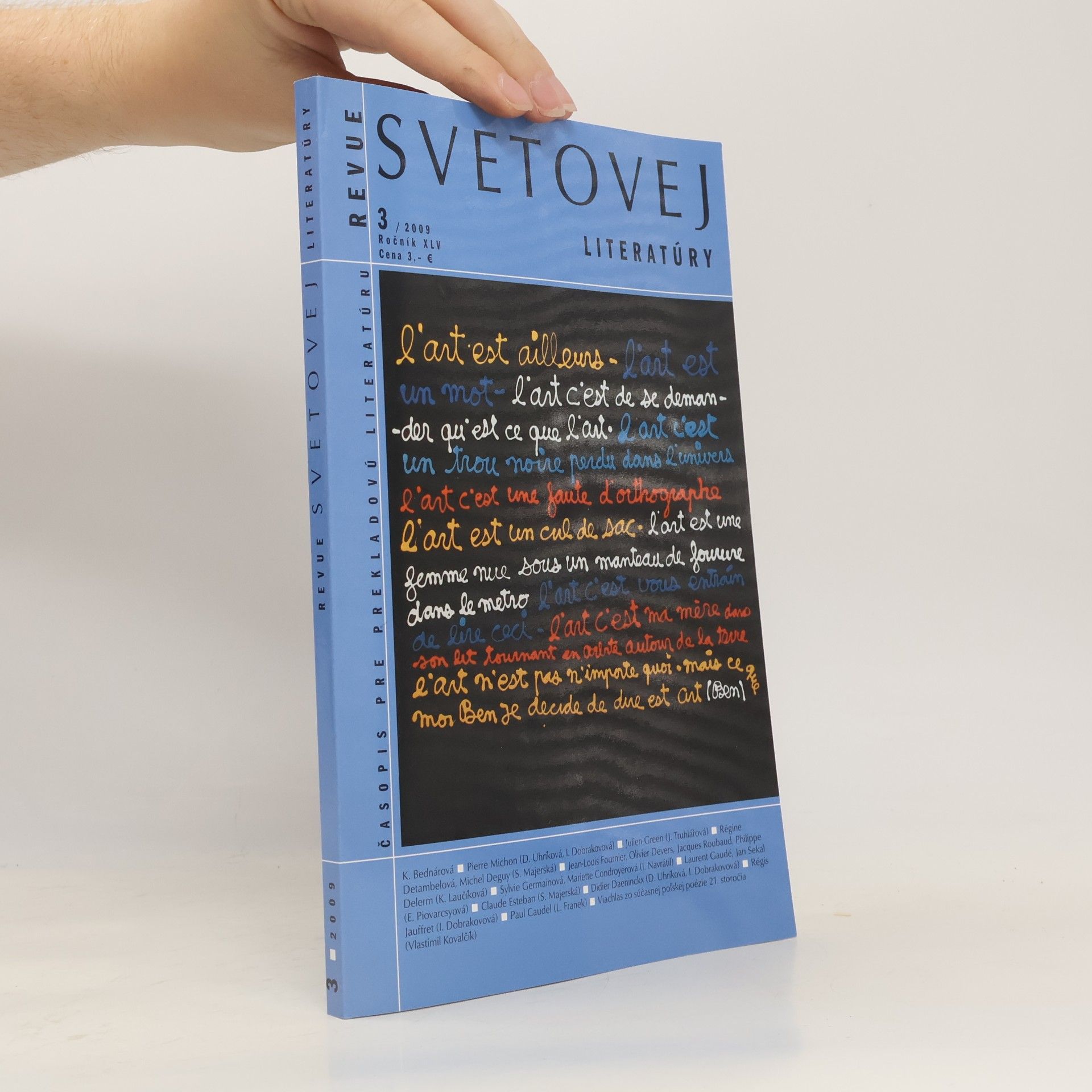 Autorenkollektiv Revue svetovej literatúry 3/2006