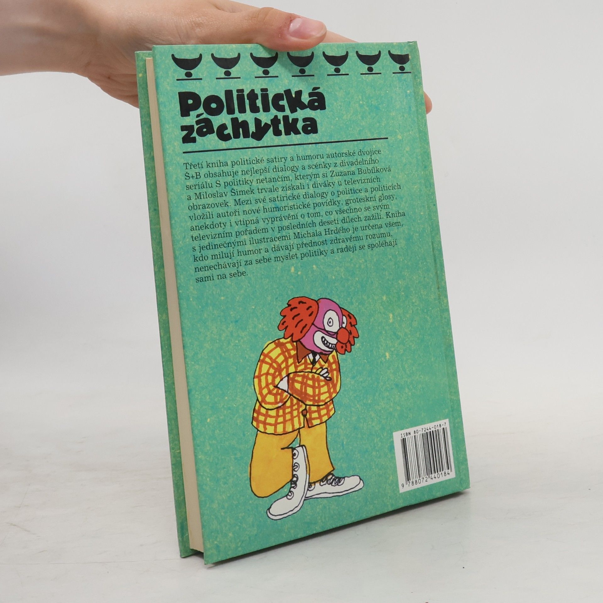 Zuzana Bubílková Politická záchytka, aneb, S politiky do němoty