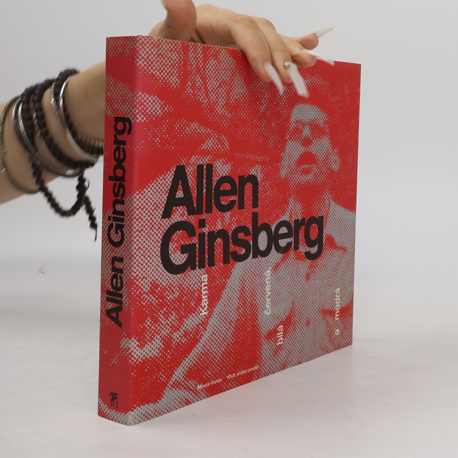 Allen Ginsberg Karma červená, bílá a modrá : výbor z díla
