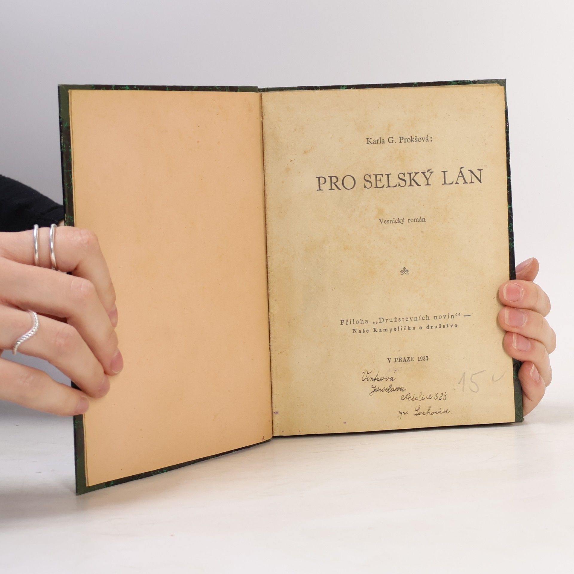 Karla G. Prokšová Pro selský lán