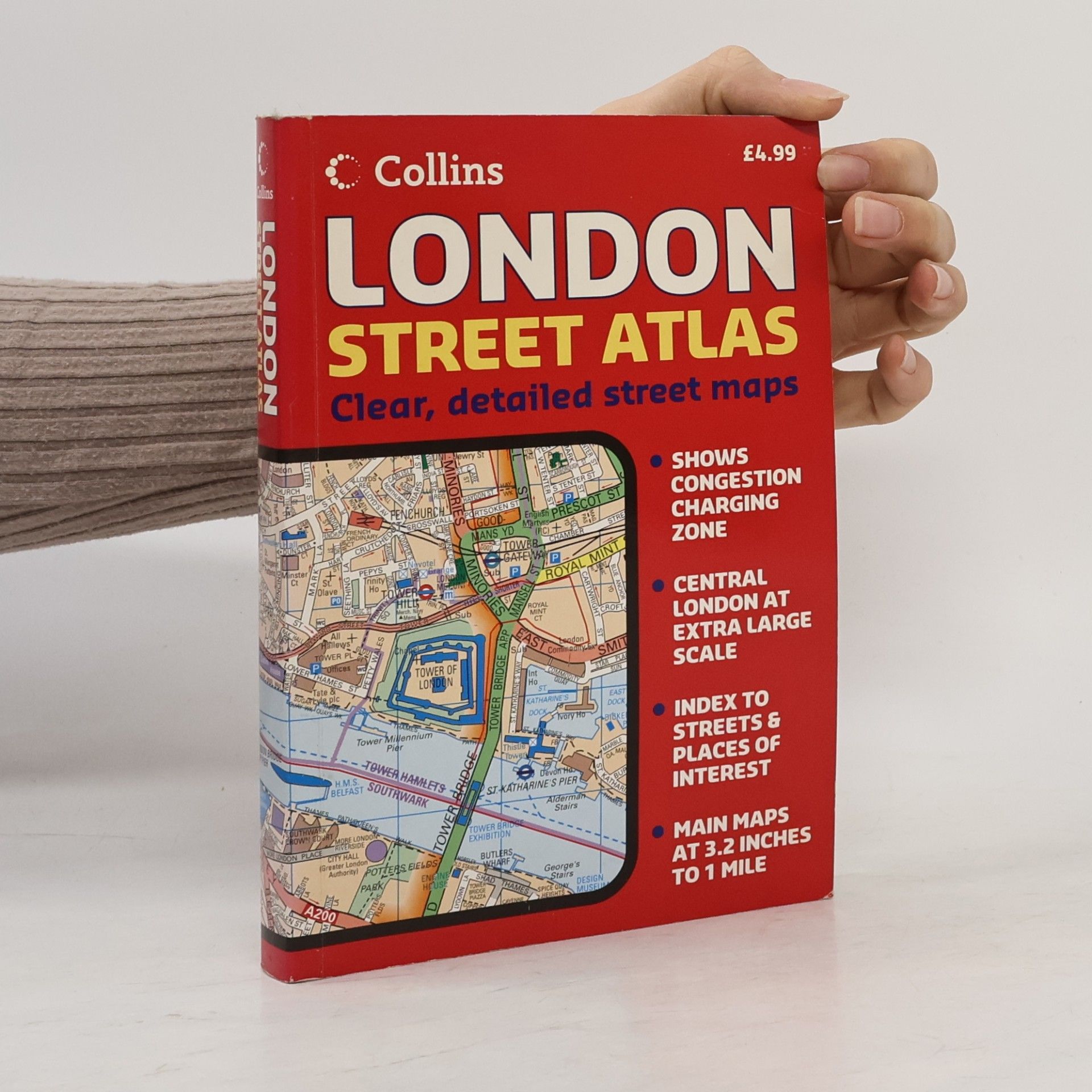 Collectif d'auteurs Collins London street atlas.