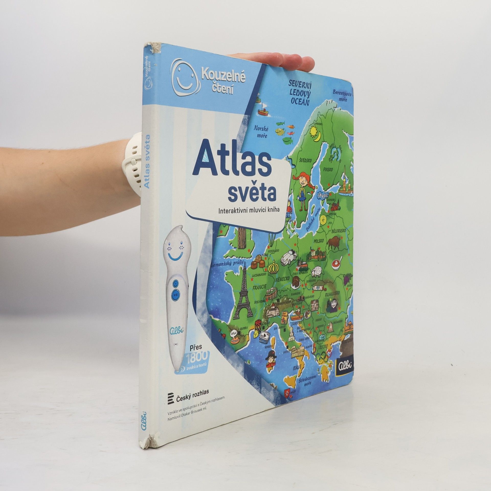 Tereza Kocová Atlas světa. Interaktivní mluvící kniha