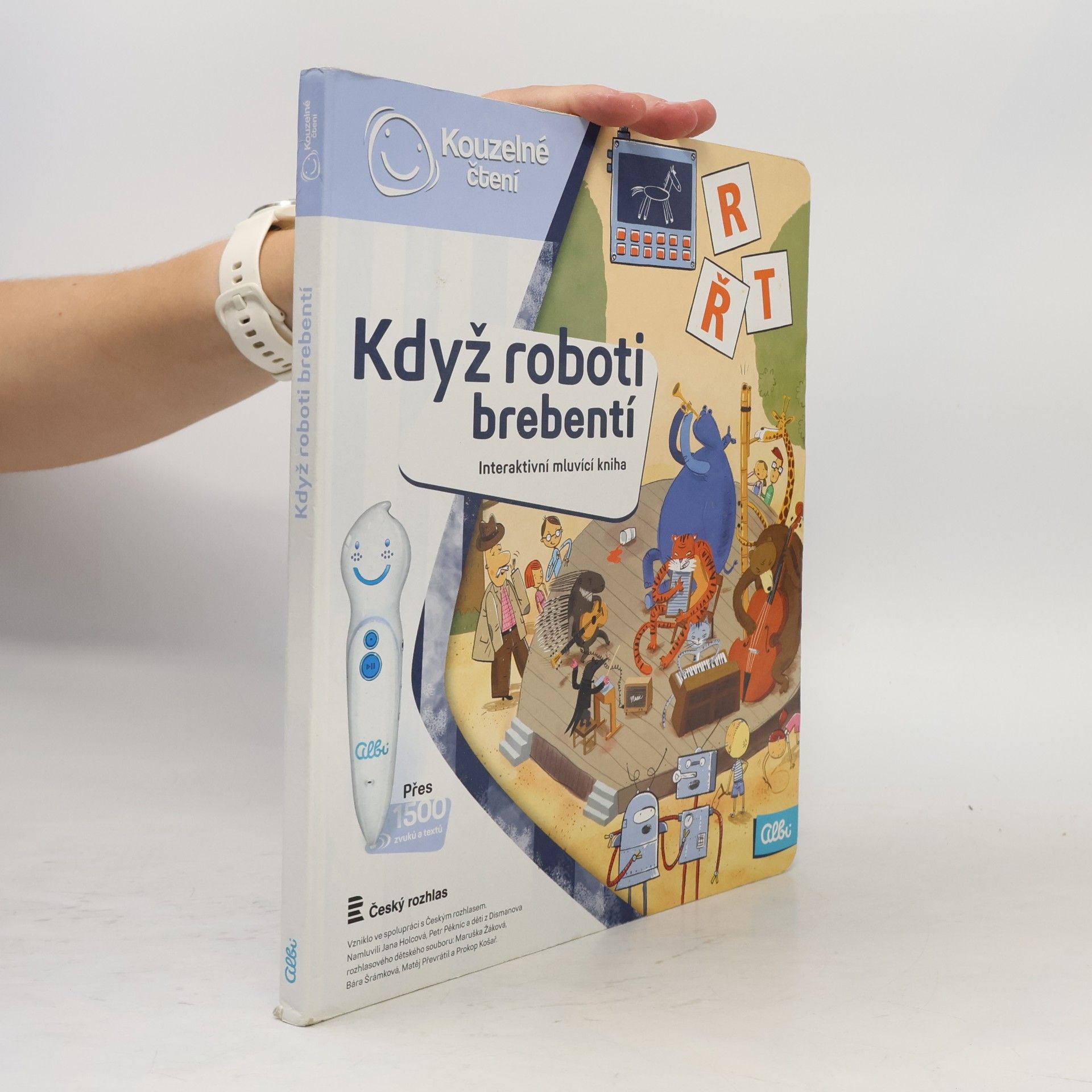 Když roboti brebentí. Interaktivní mluvicí kniha