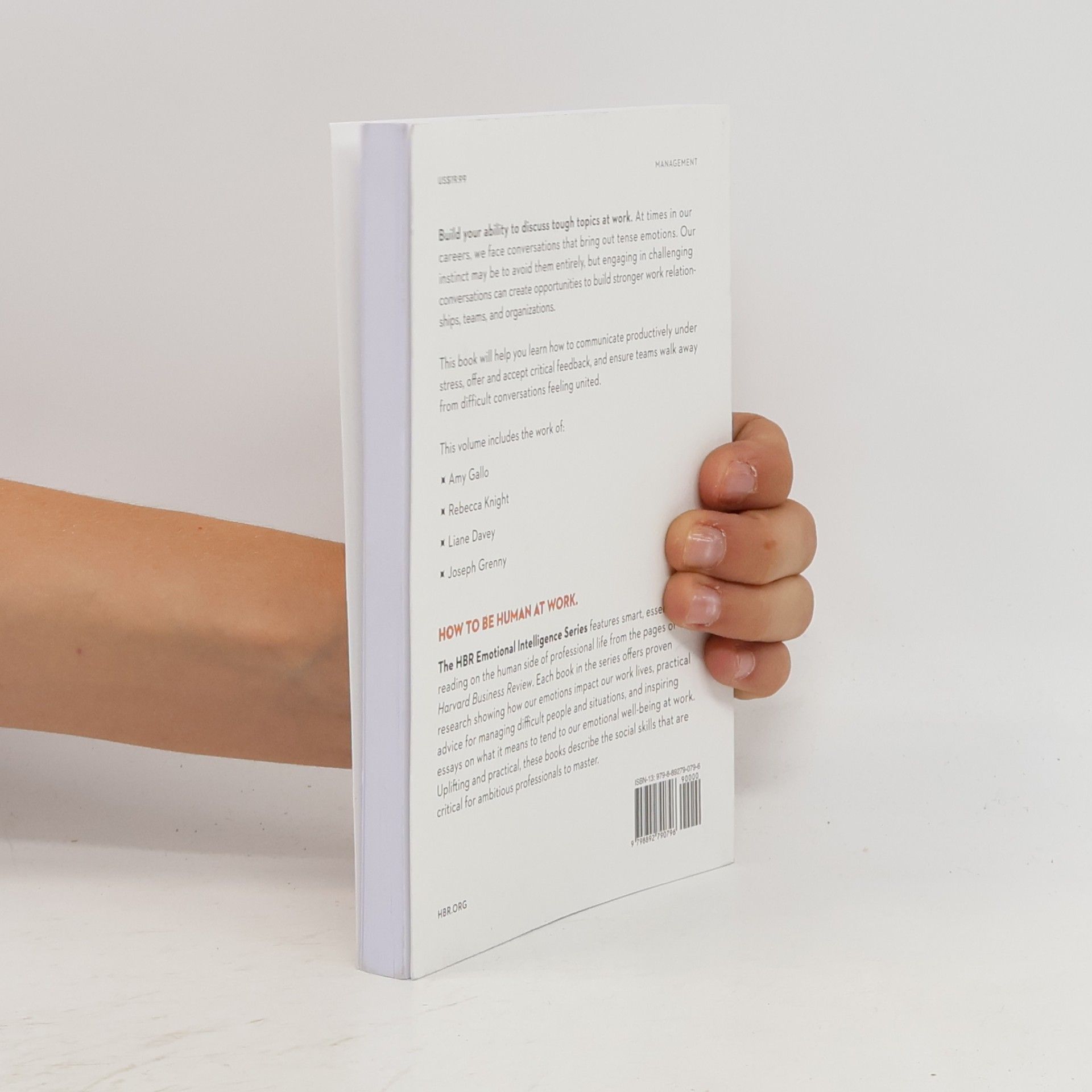 Harvard Business Review Having Difficult Conversations