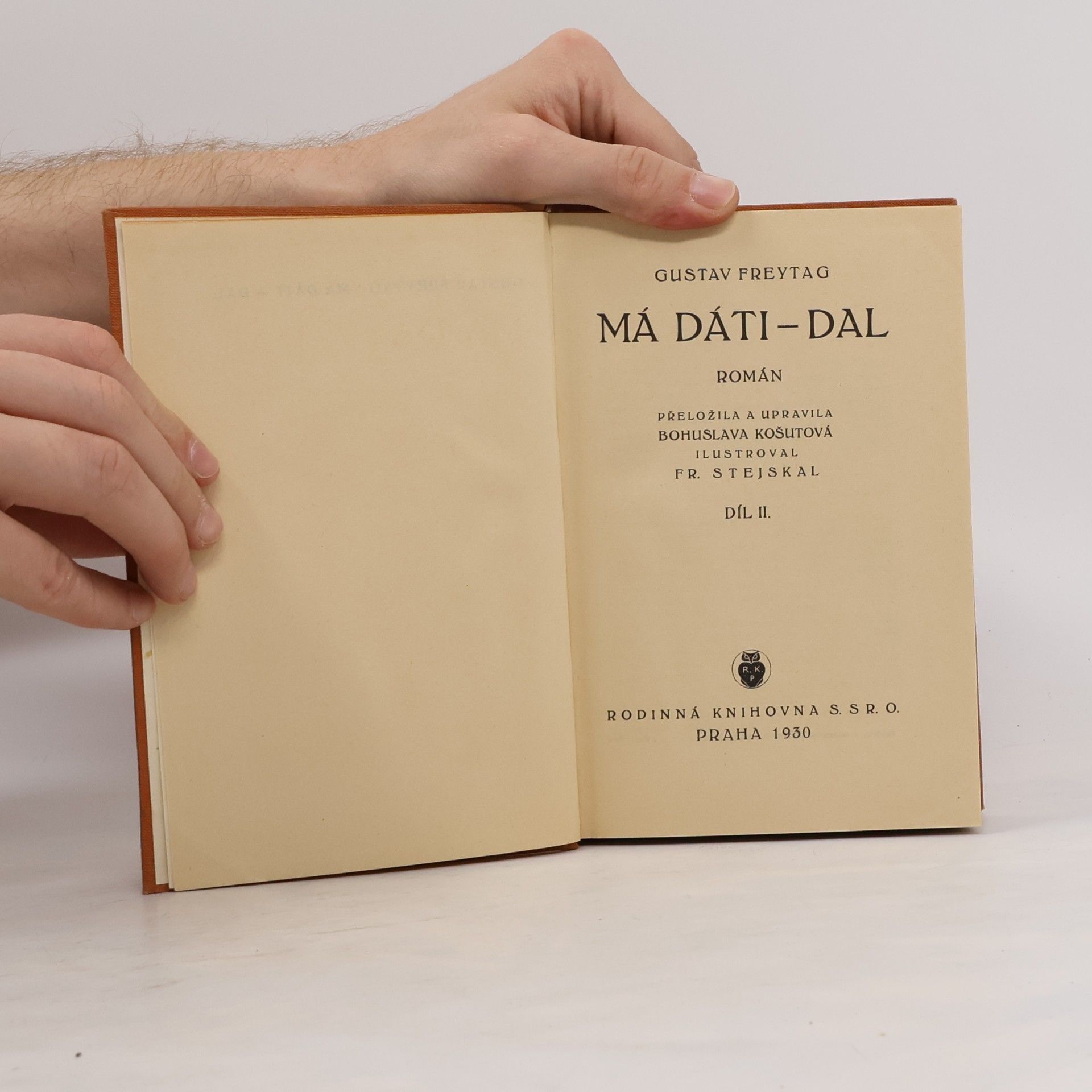 Gustav Freytag Má dáti-dal II