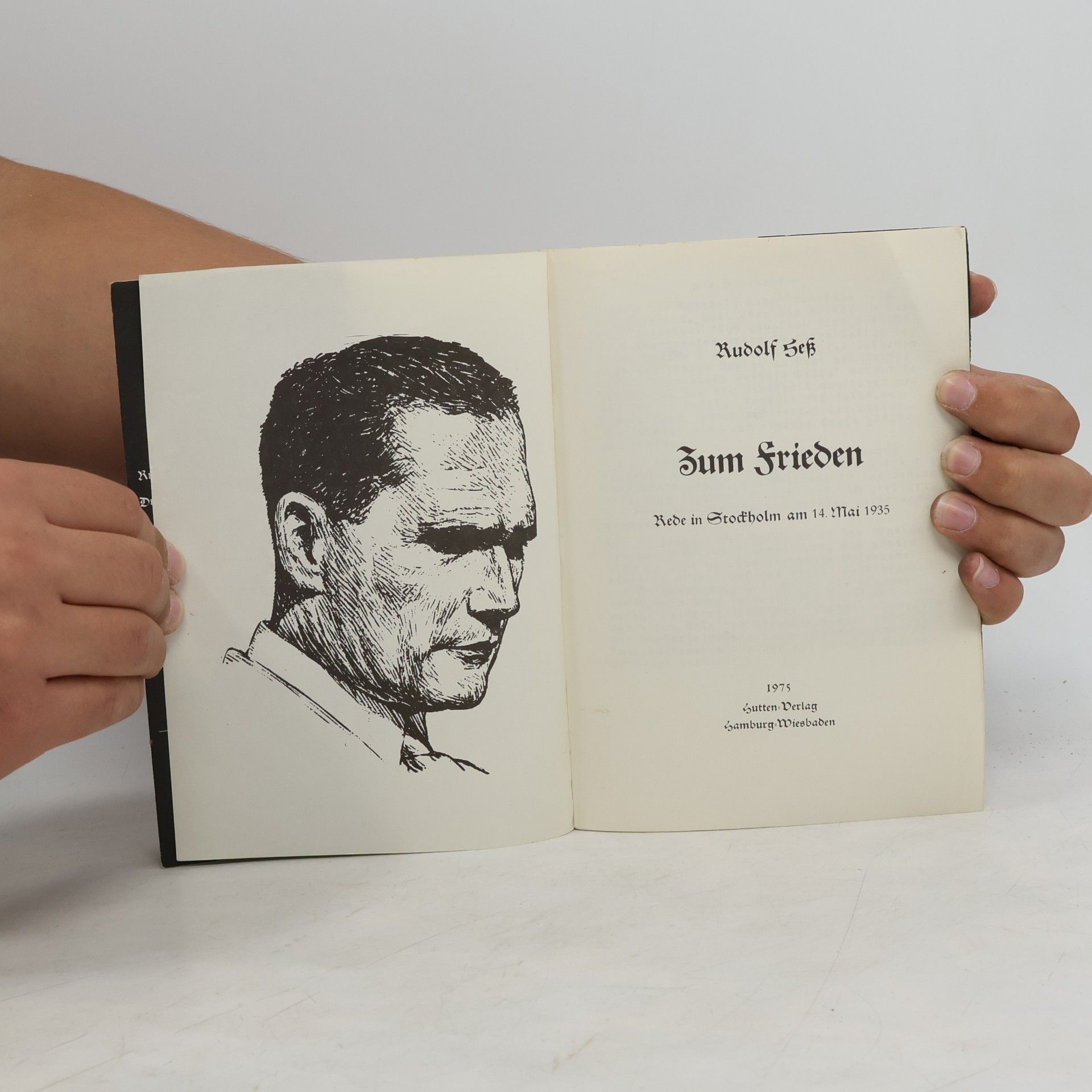 Rudolf Hess Sum Frieden