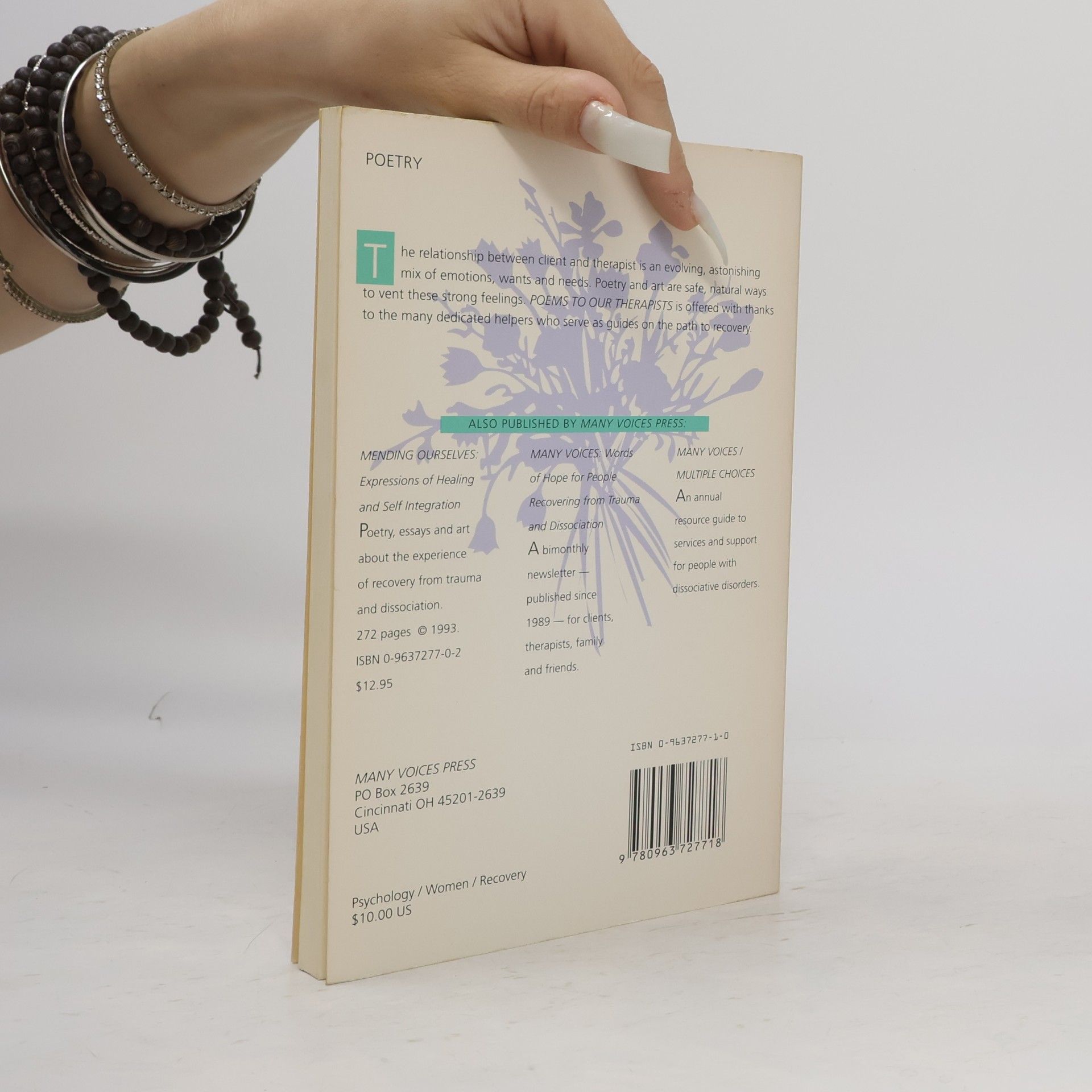 The Readers of Many Voices Poems to Our Therapists