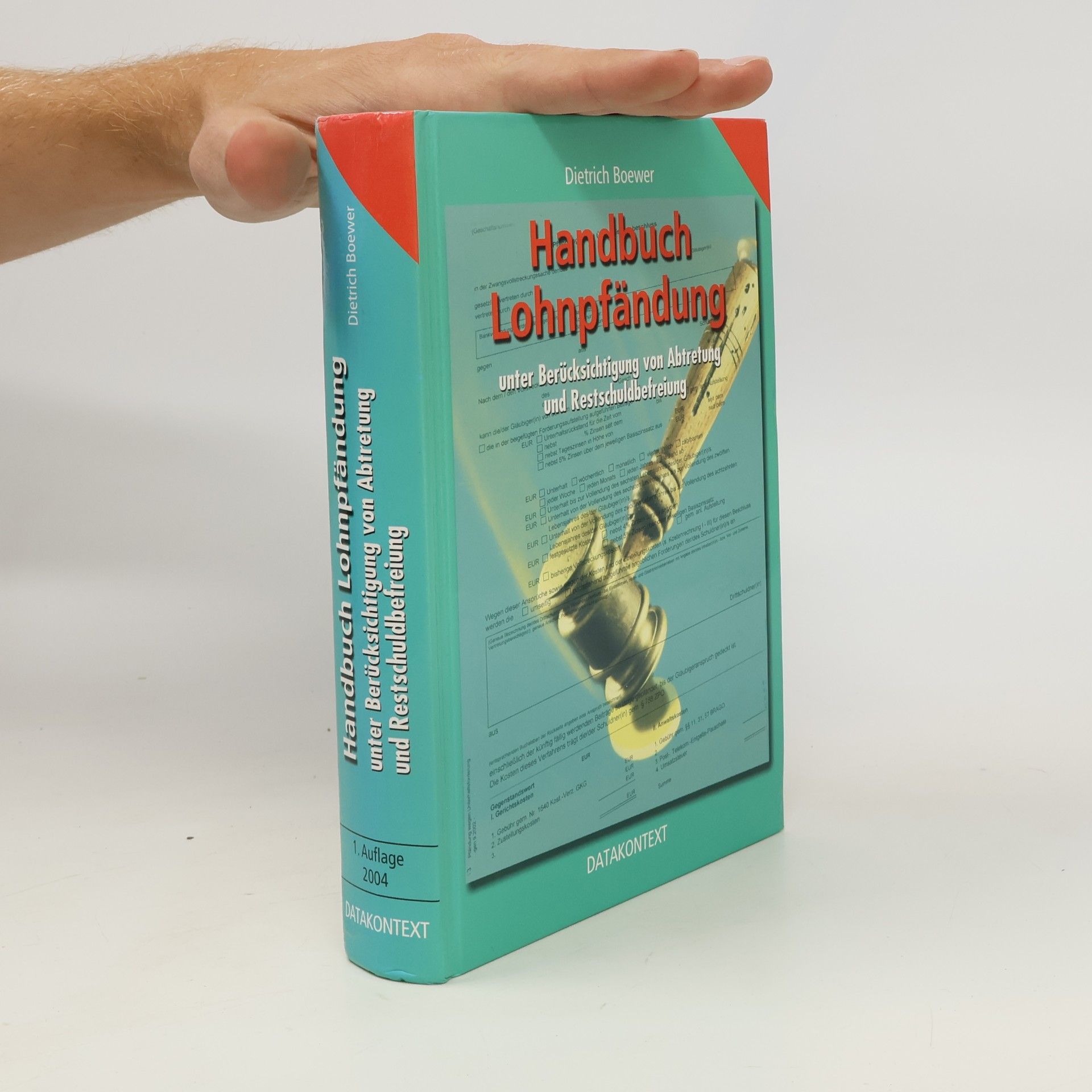 Dietrich Boewer Handbuch der Lohnpfändung - 1. Auflage 2004