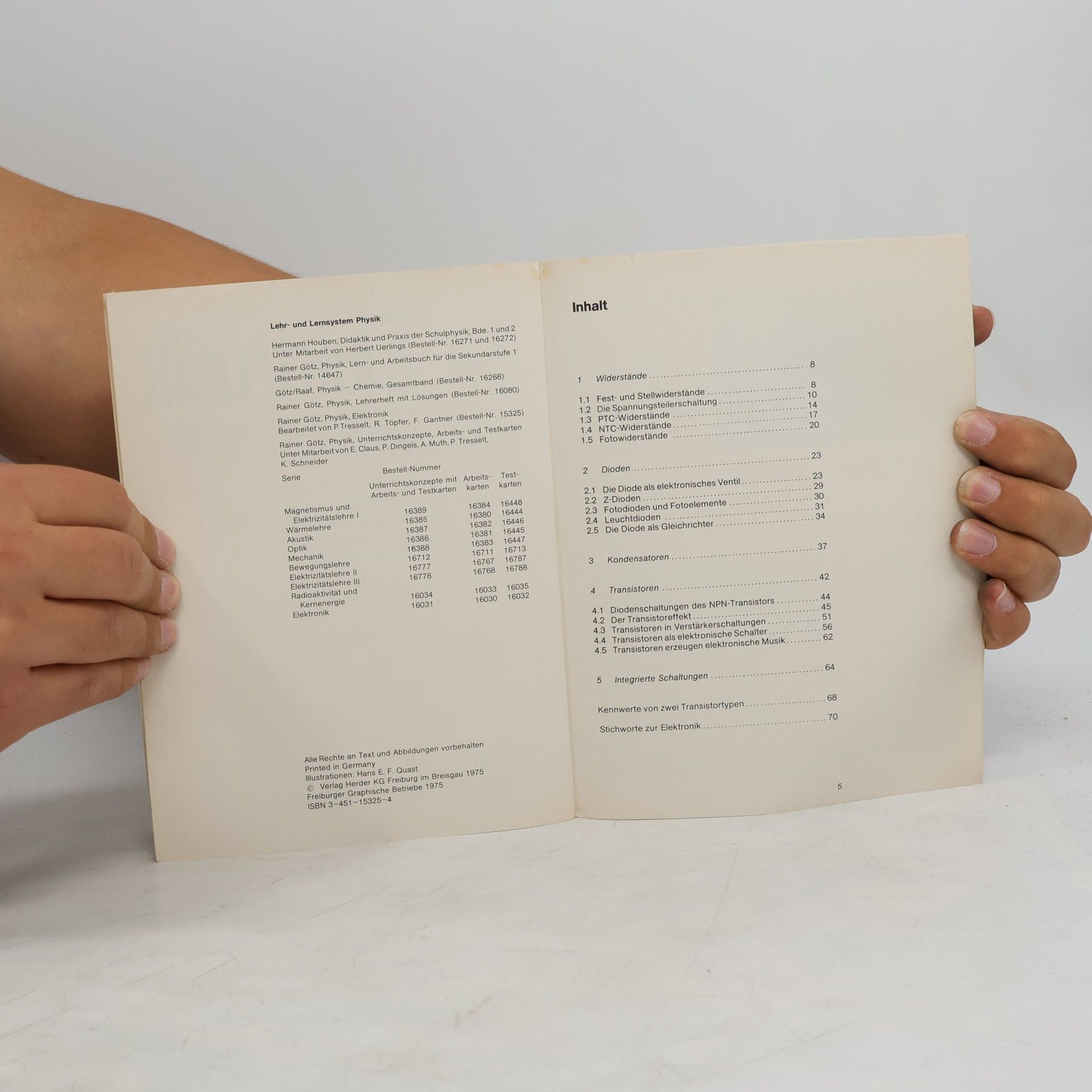 Gotz R. Richter R. Götz Physik: Elektronik