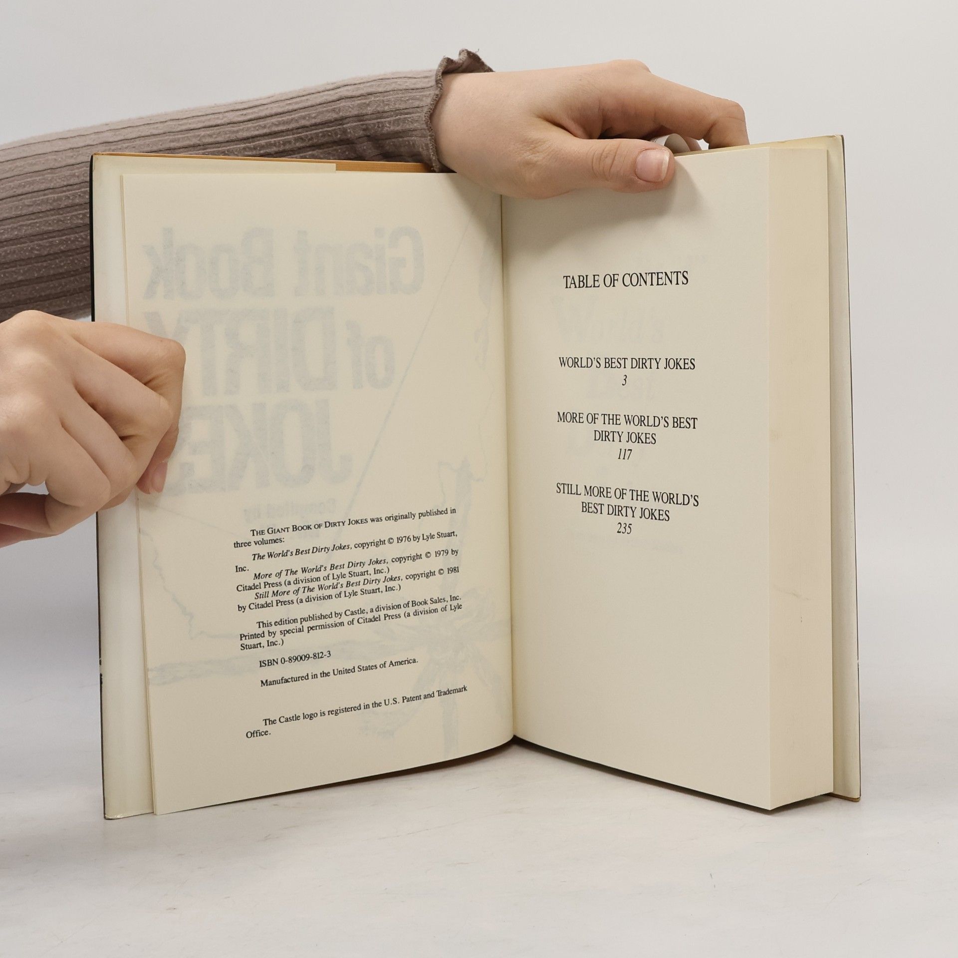 Mr. J Giant Book of Dirty Jokes