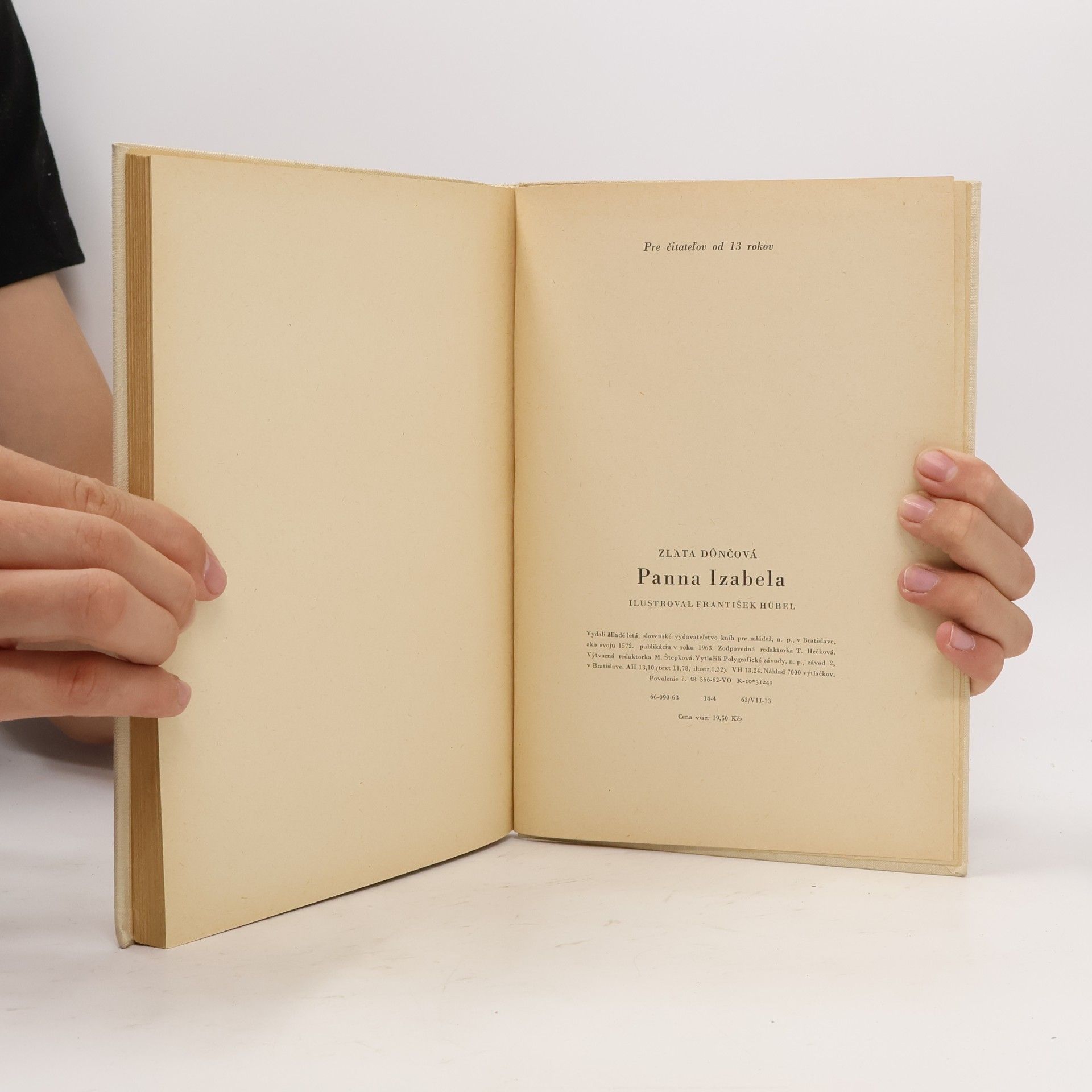Zlata Dônčová Panna Izabela