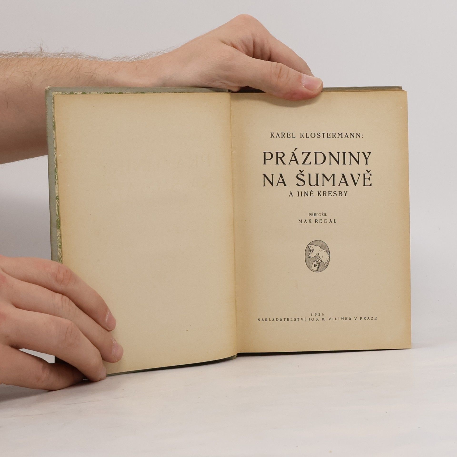 Karel Klostermann Prázdniny na Šumavě a jiné kresby