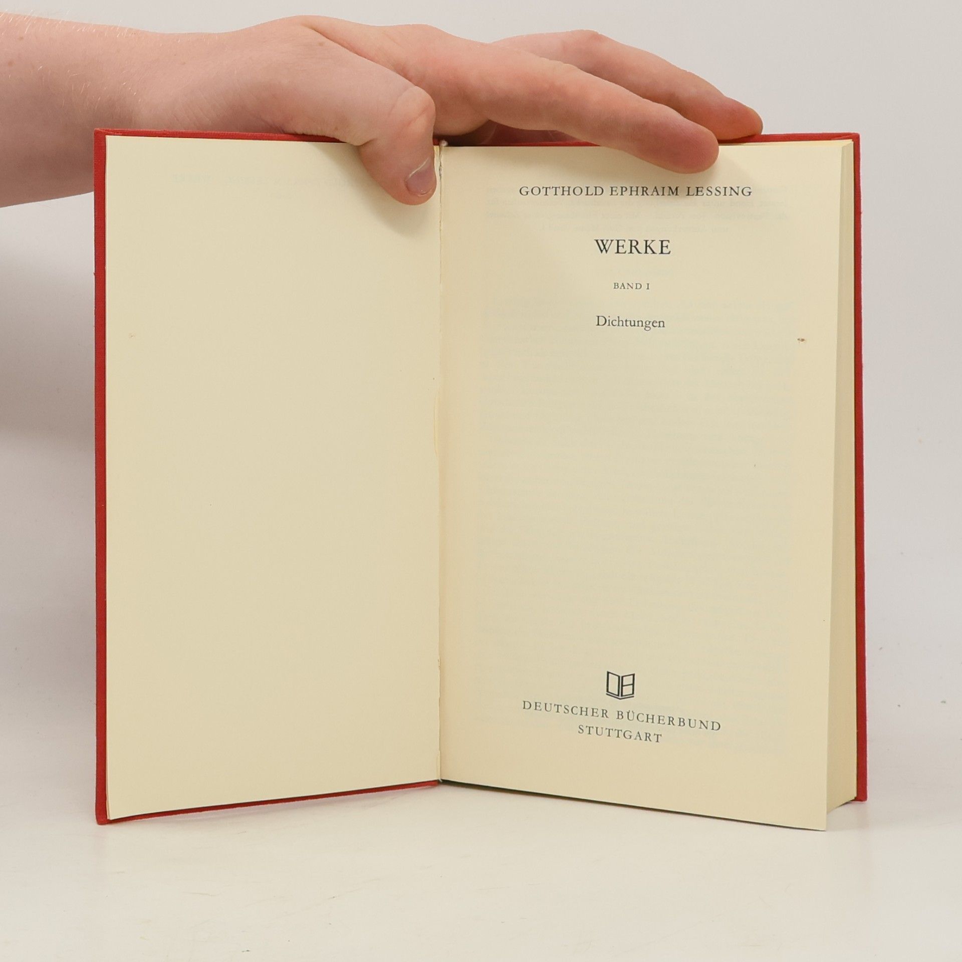 Gotthold Ephraim Lessing Lessings Werke in einem Band