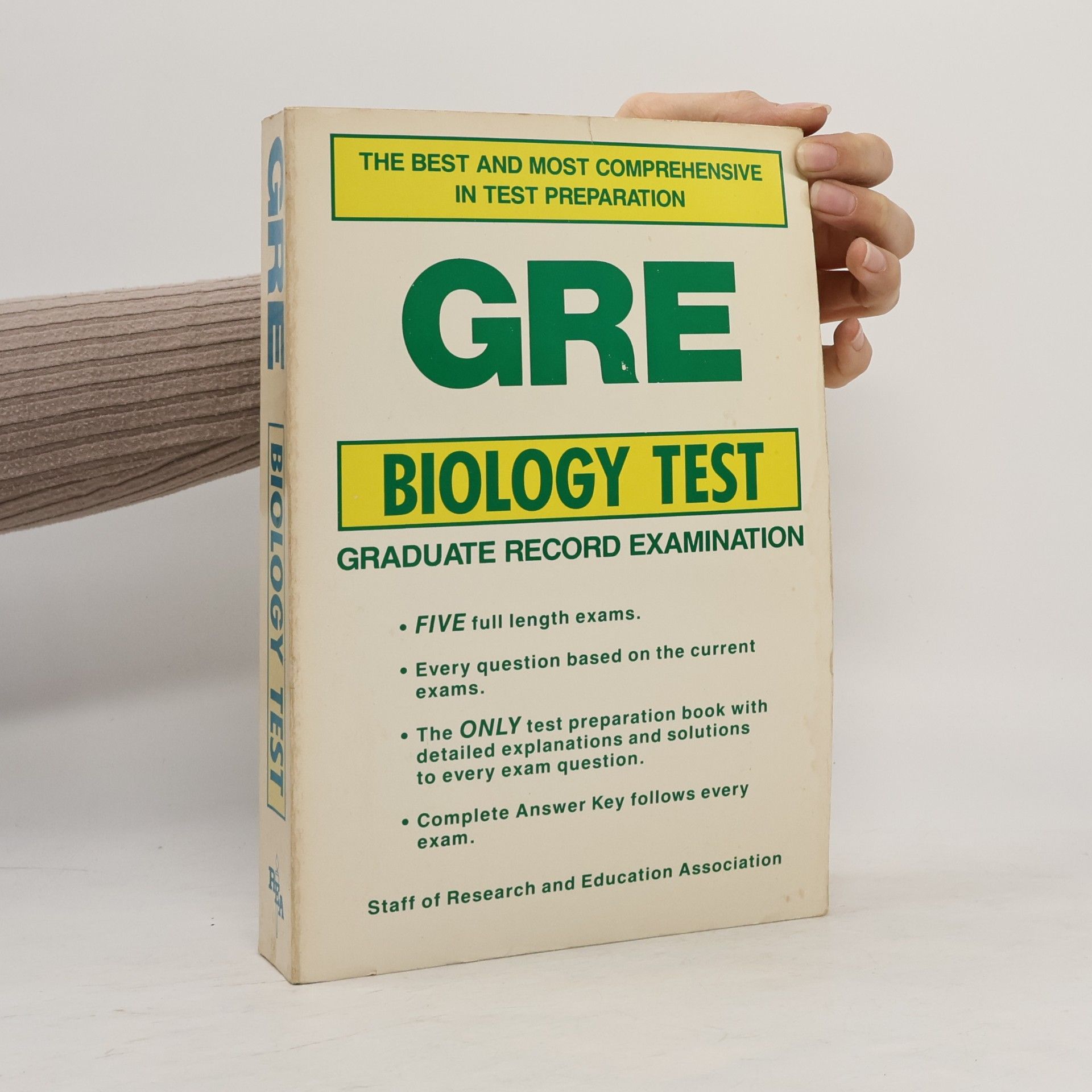 Dr James R Ogden Best Test Preparation for the GRE Biology