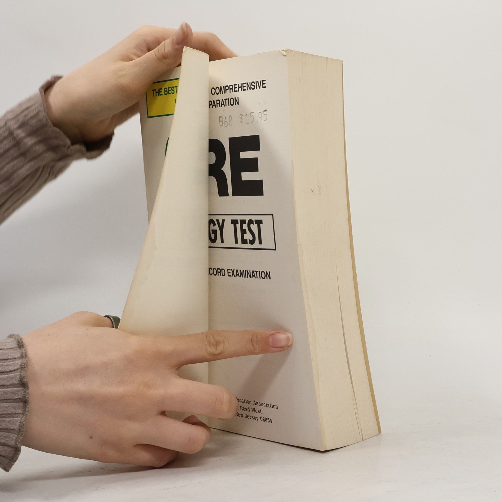 Dr James R Ogden Best Test Preparation for the GRE Biology