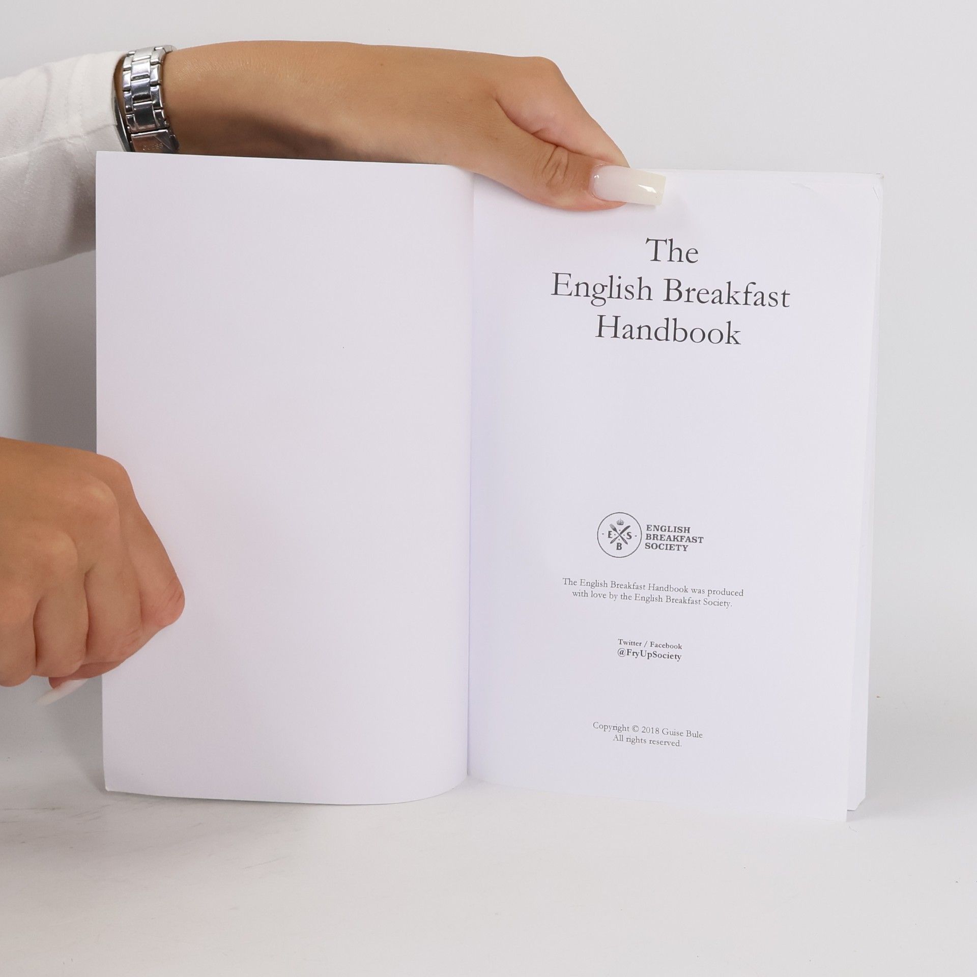 Mr Guise Bule English Breakfast Handbook