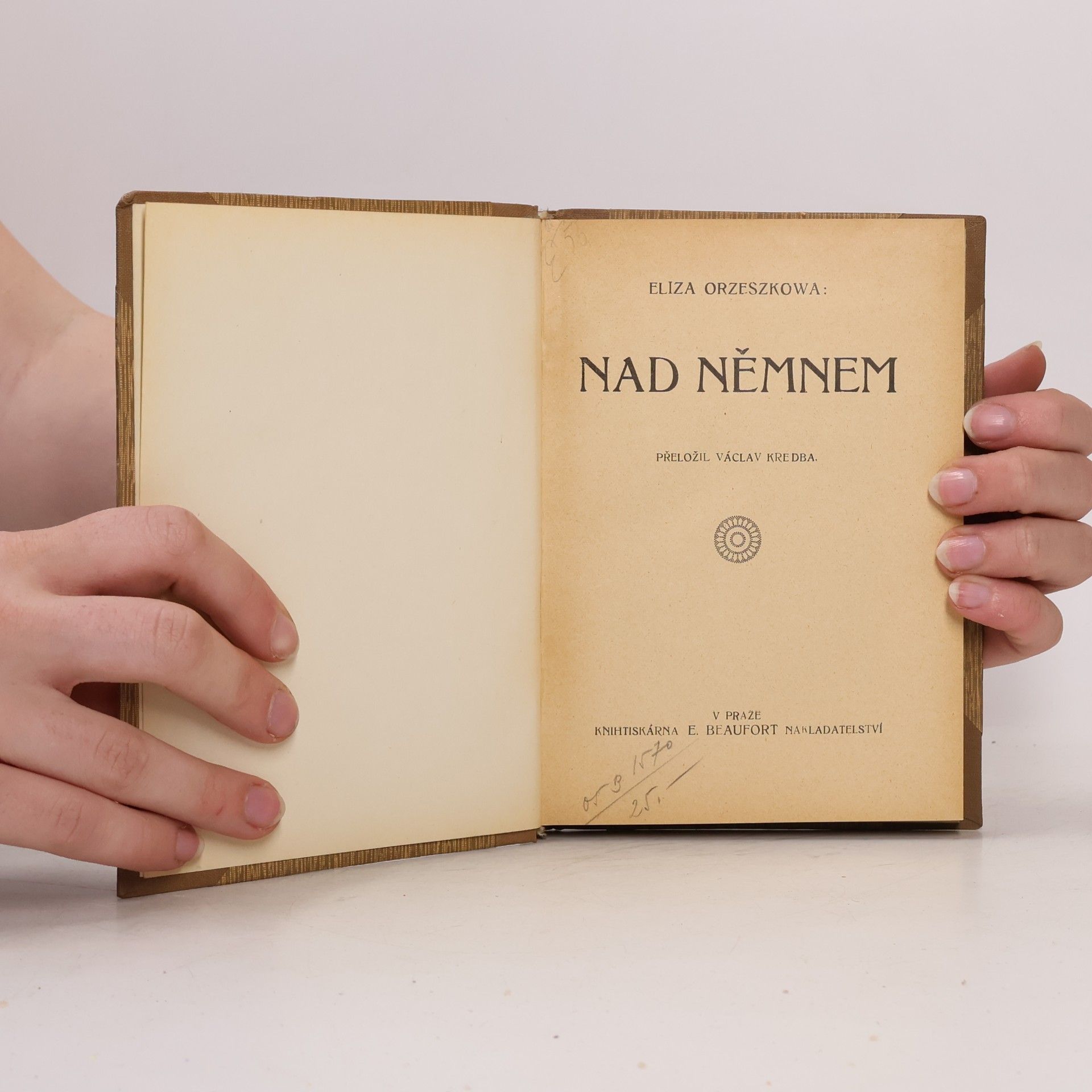 Orzeszkowa Eliza Nad němnem