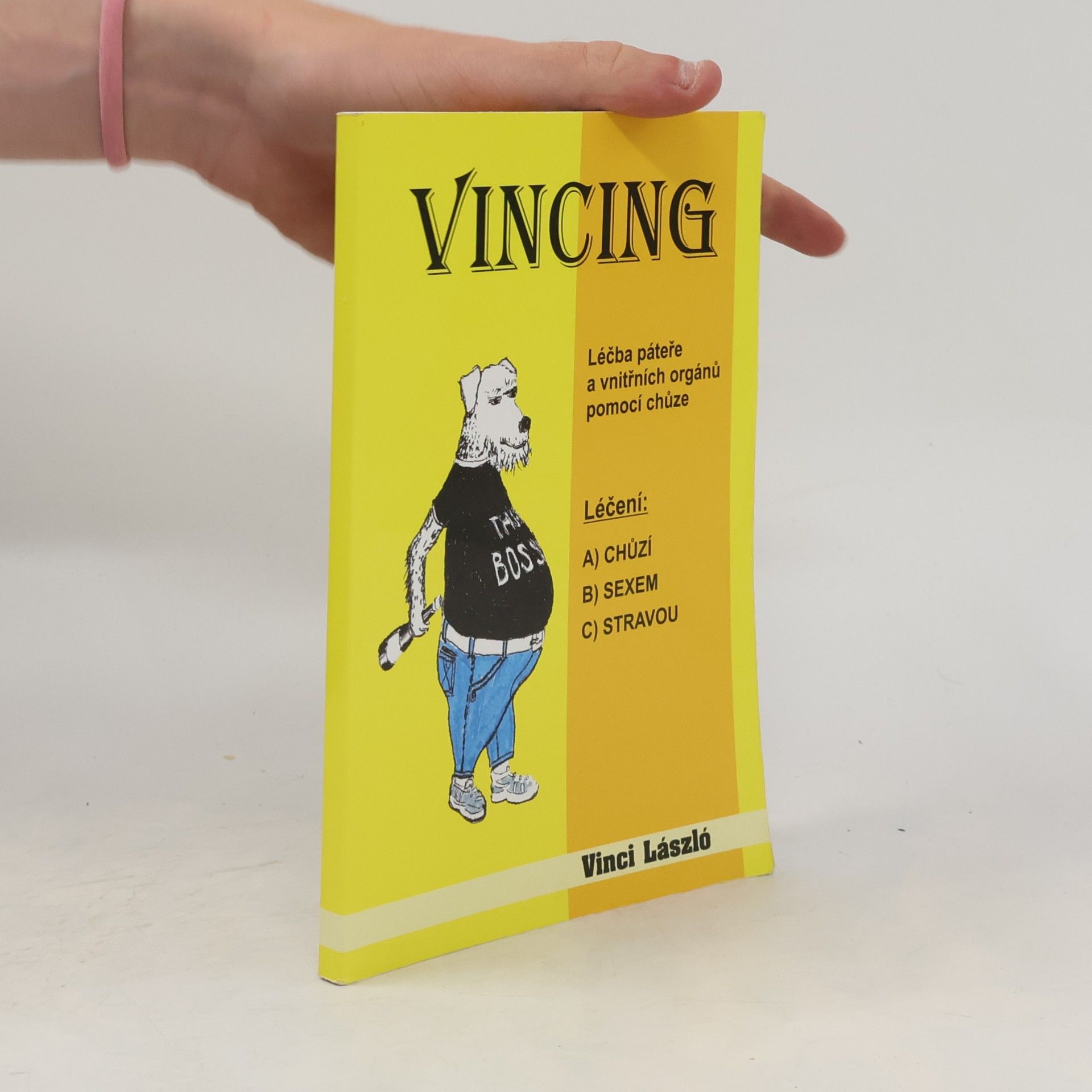 Vincenc László Vincing. Léčba páteře a vnitřních orgánů pomocí chůze