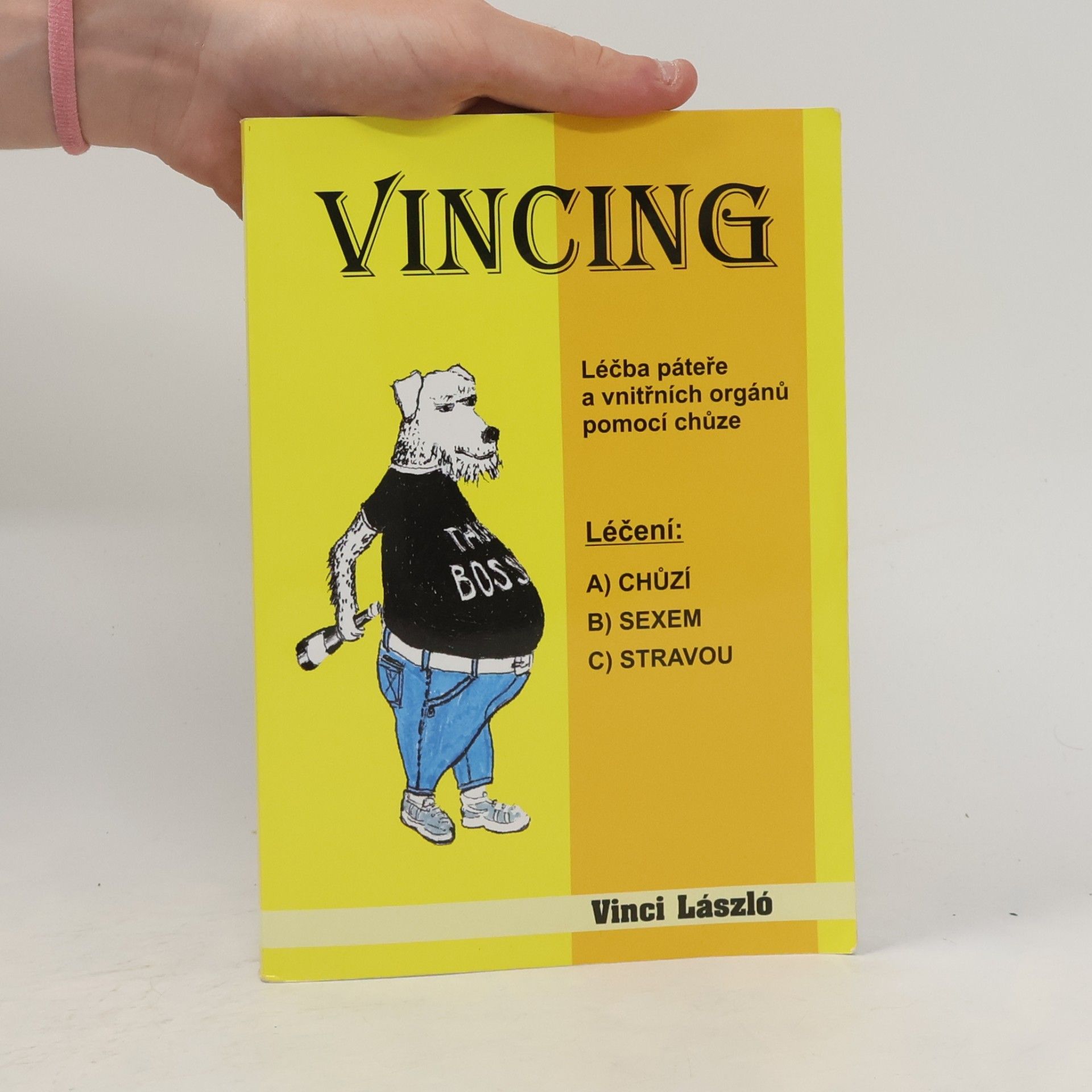 Vincenc László Vincing. Léčba páteře a vnitřních orgánů pomocí chůze