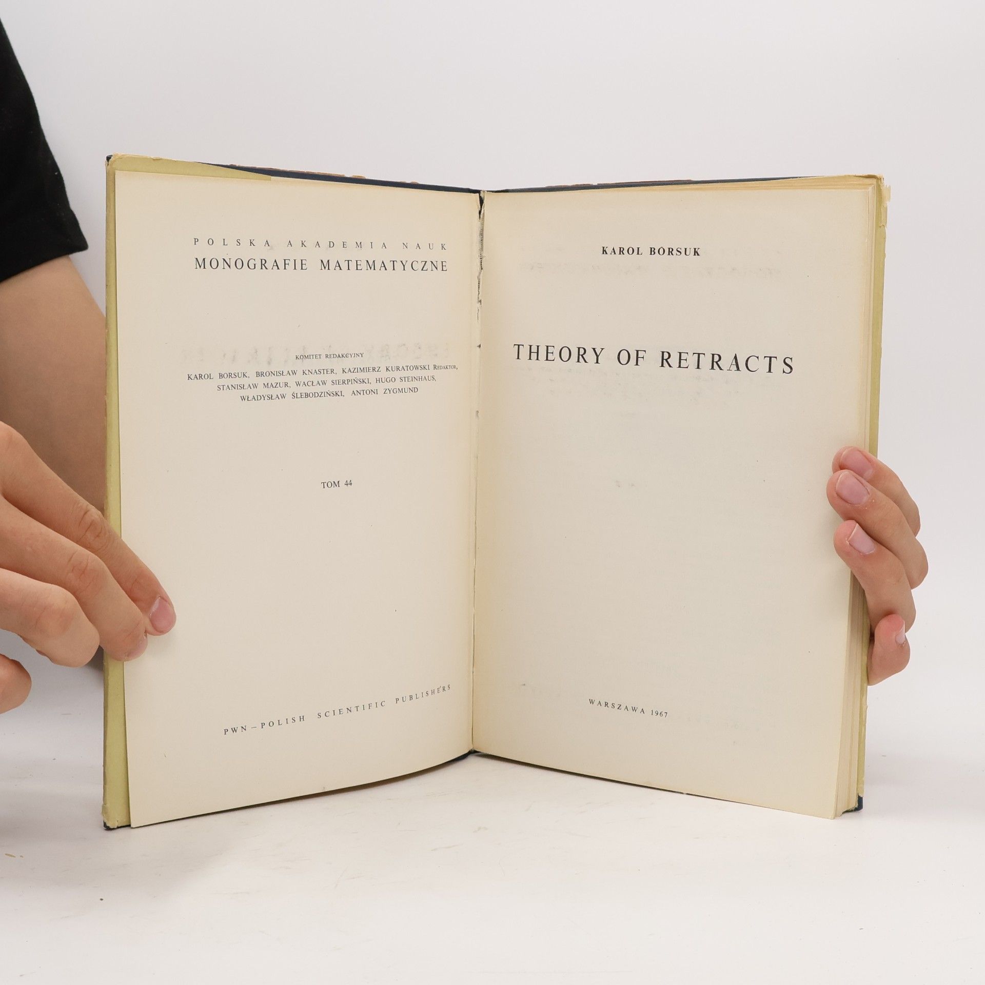 Karol Borsuk Theory of Retracts