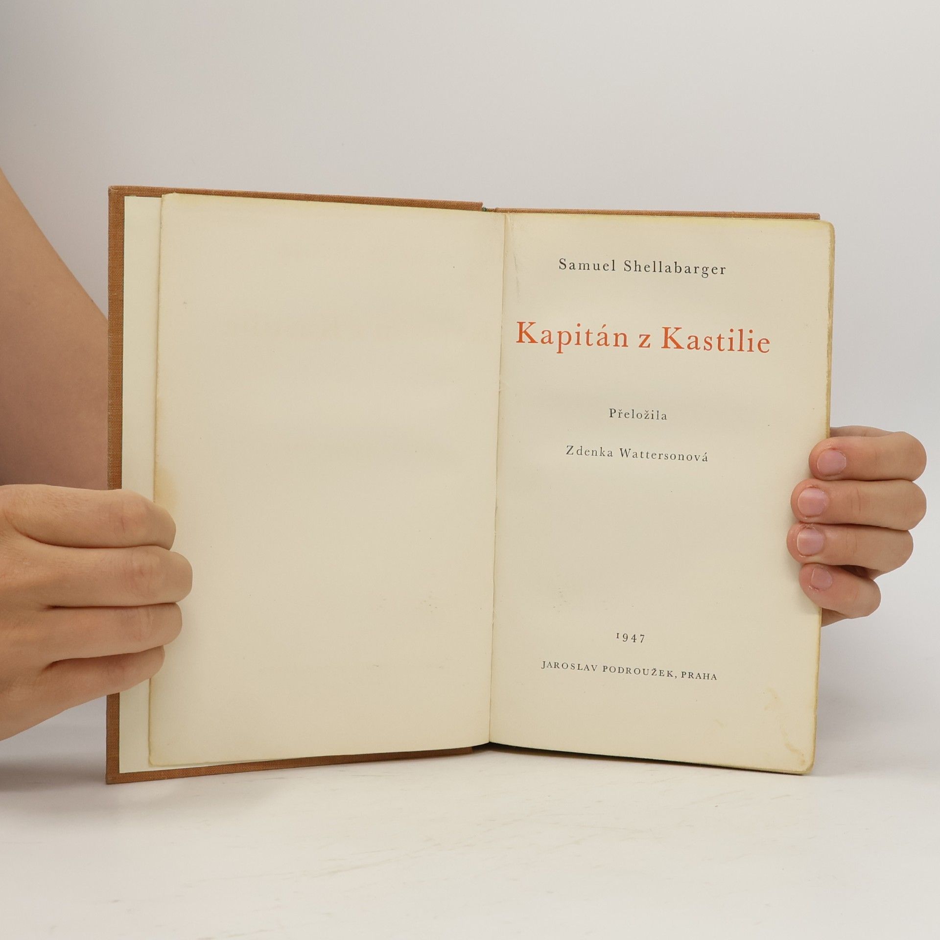 Samuel Shellabarger Kapitán z Kastilie