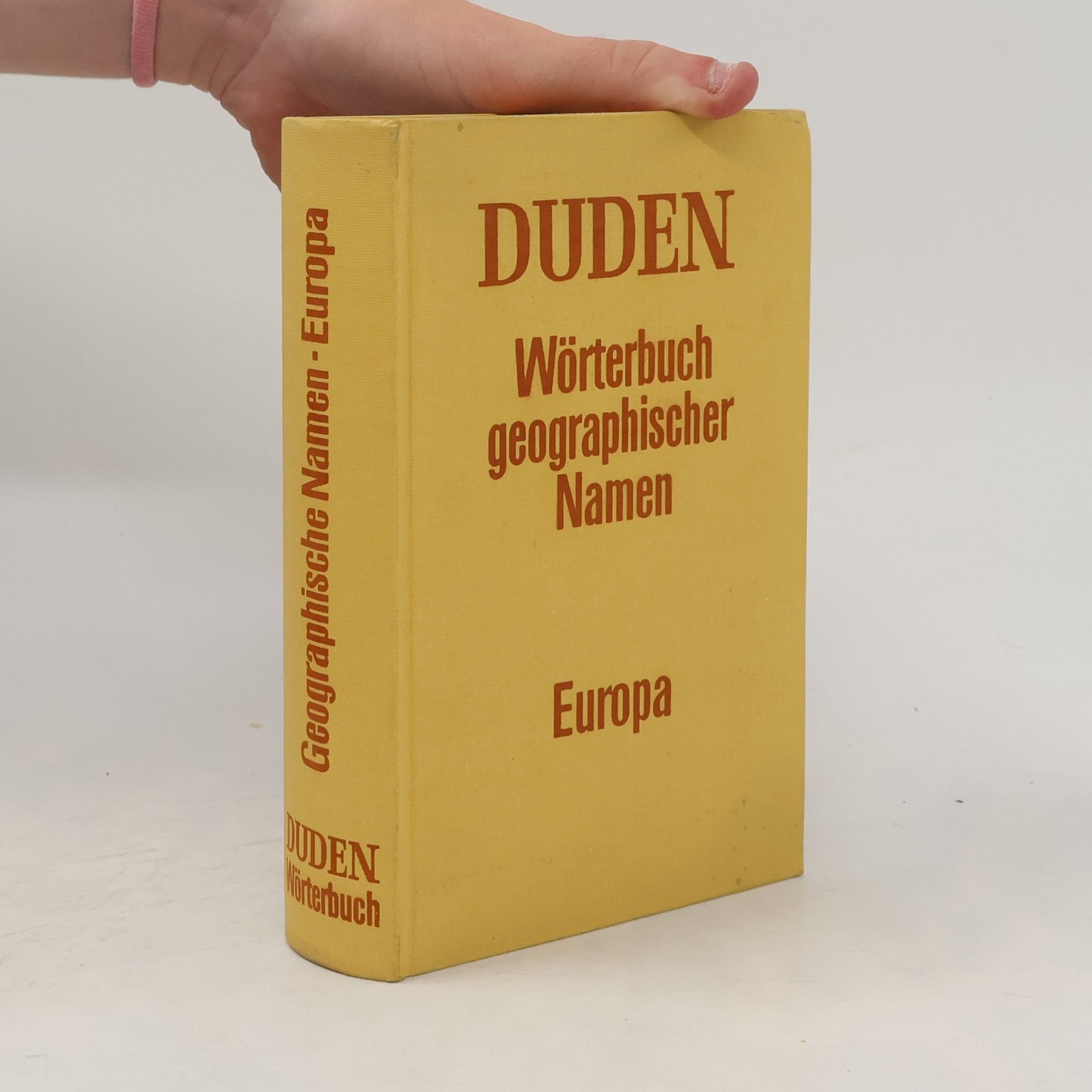 Kolektiv autorů Duden Wörterbuch geographischer Namen