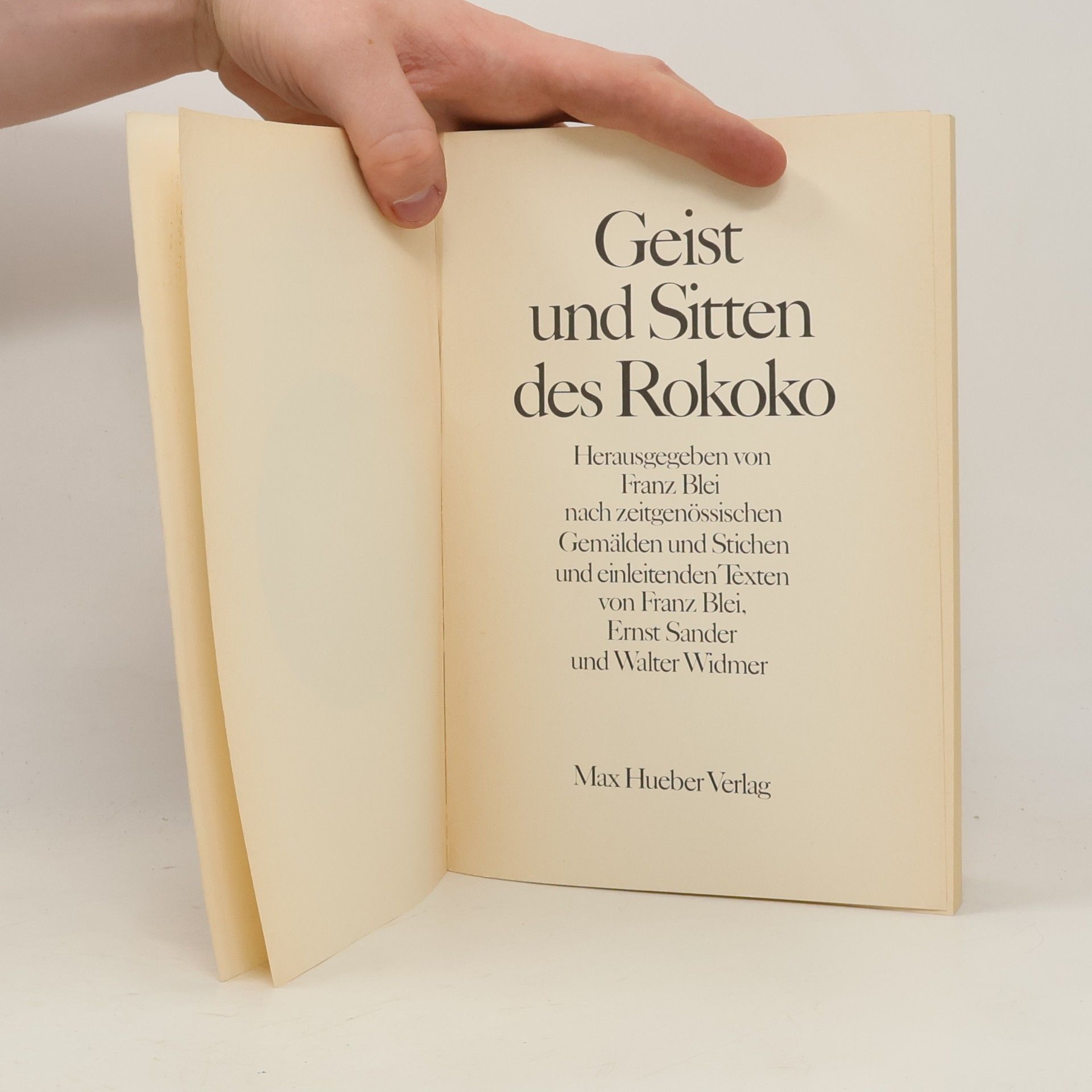 Kolektiv autorů Große Kulturepochen: Geist und Sitten des Rokoko