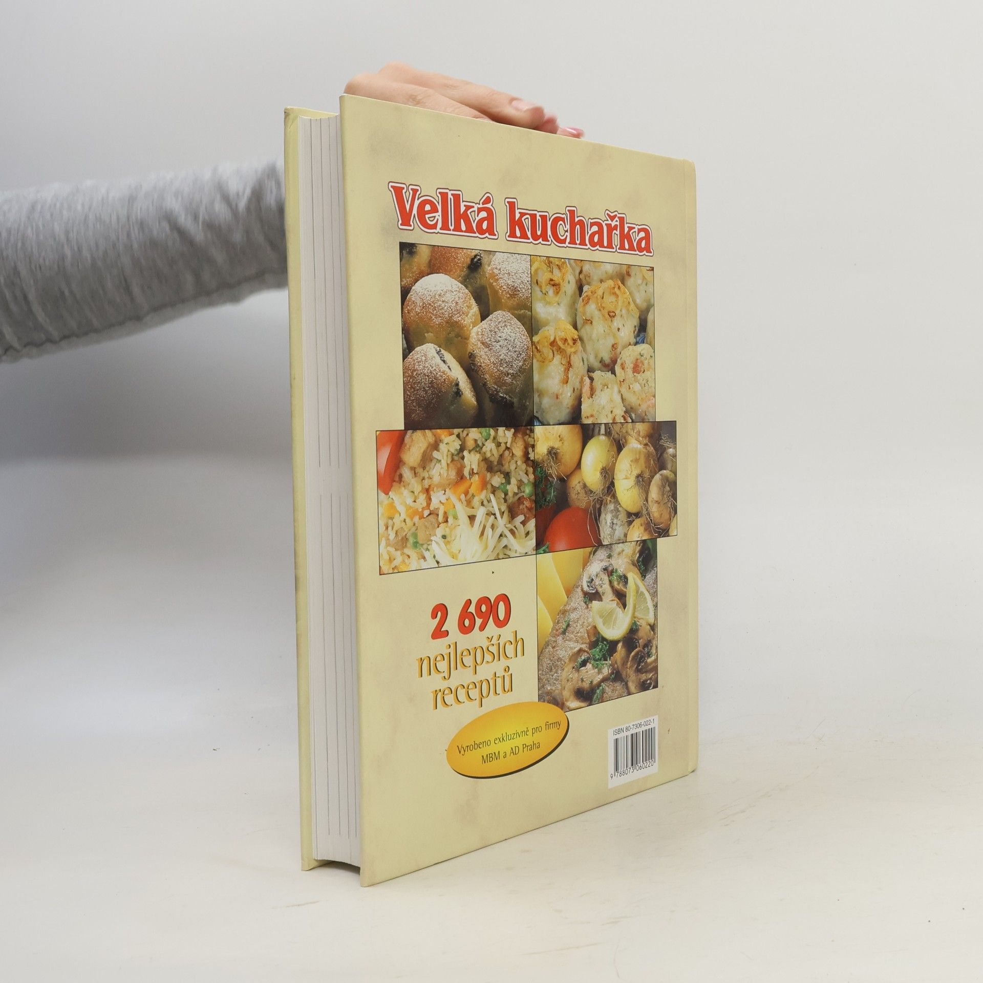 Květa Macáková Velká kuchařka : 2690 receptů z domácí i zahraniční kuchyně