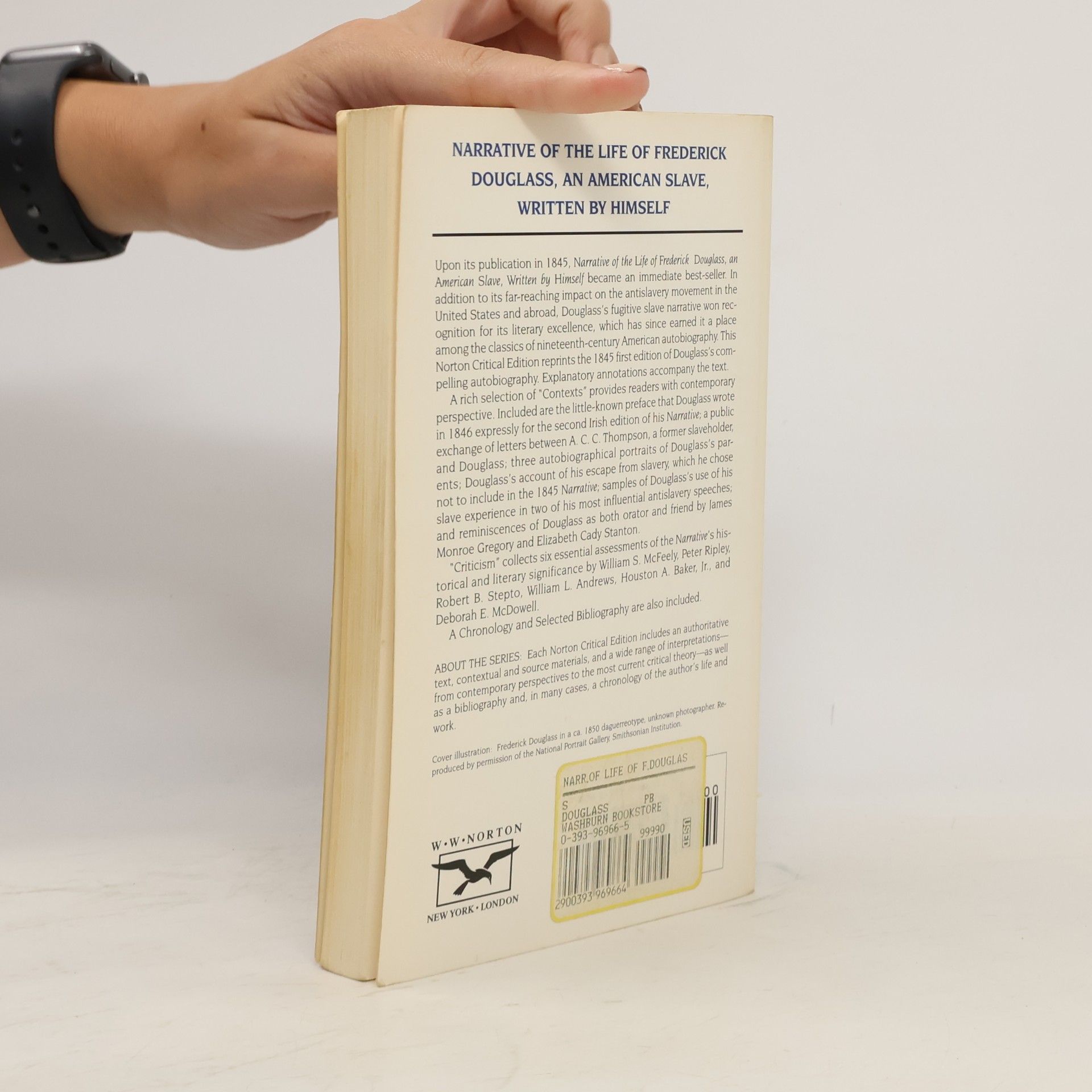 Frederick Douglass Norton Critical Editions - 0: Narrative of the Life of Frederick Douglass