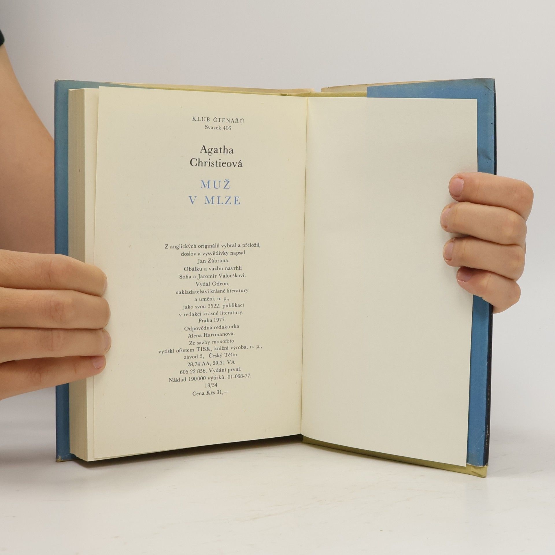 Agatha Christie Muž v mlze