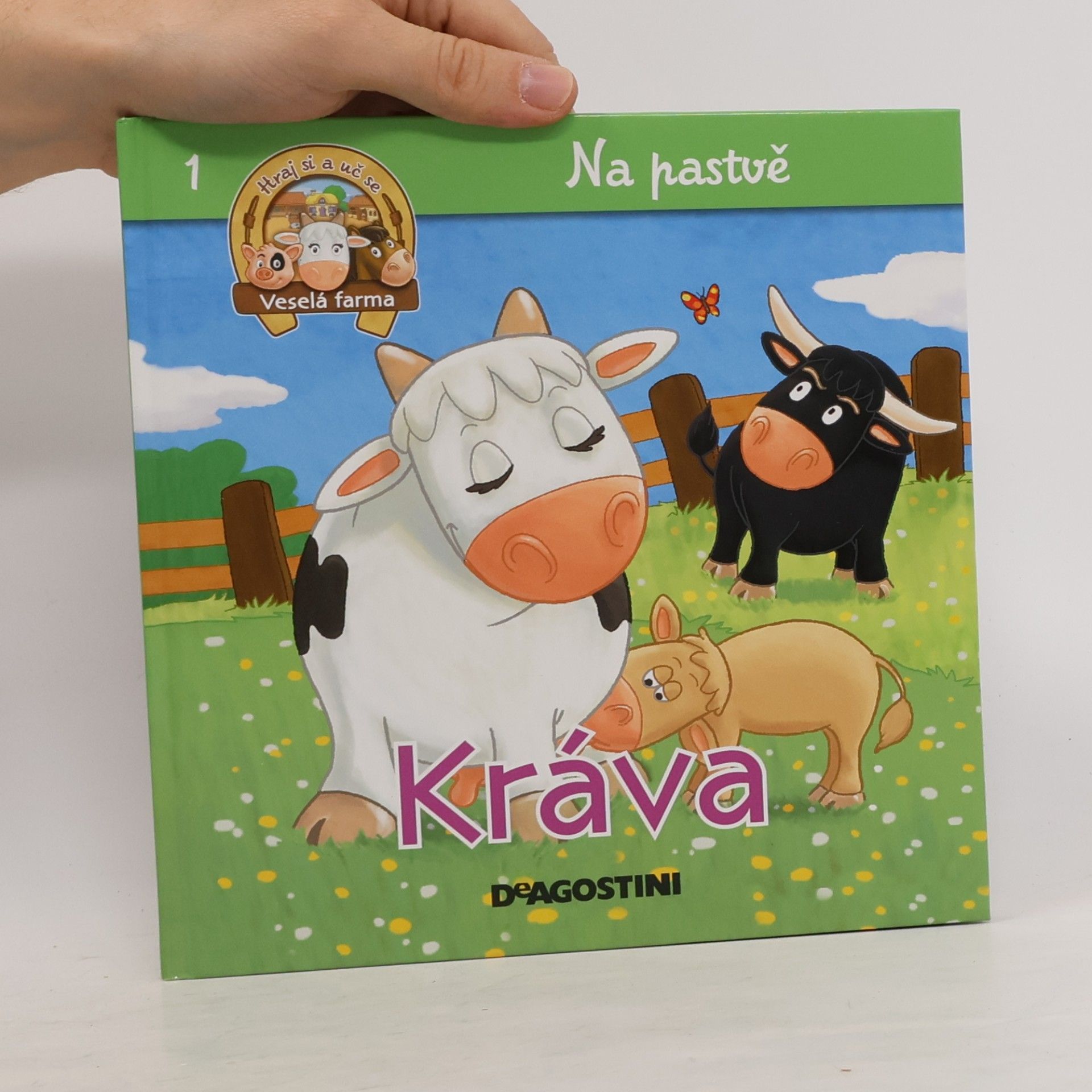 Amelia Bruni Na pastvě 1. Kráva