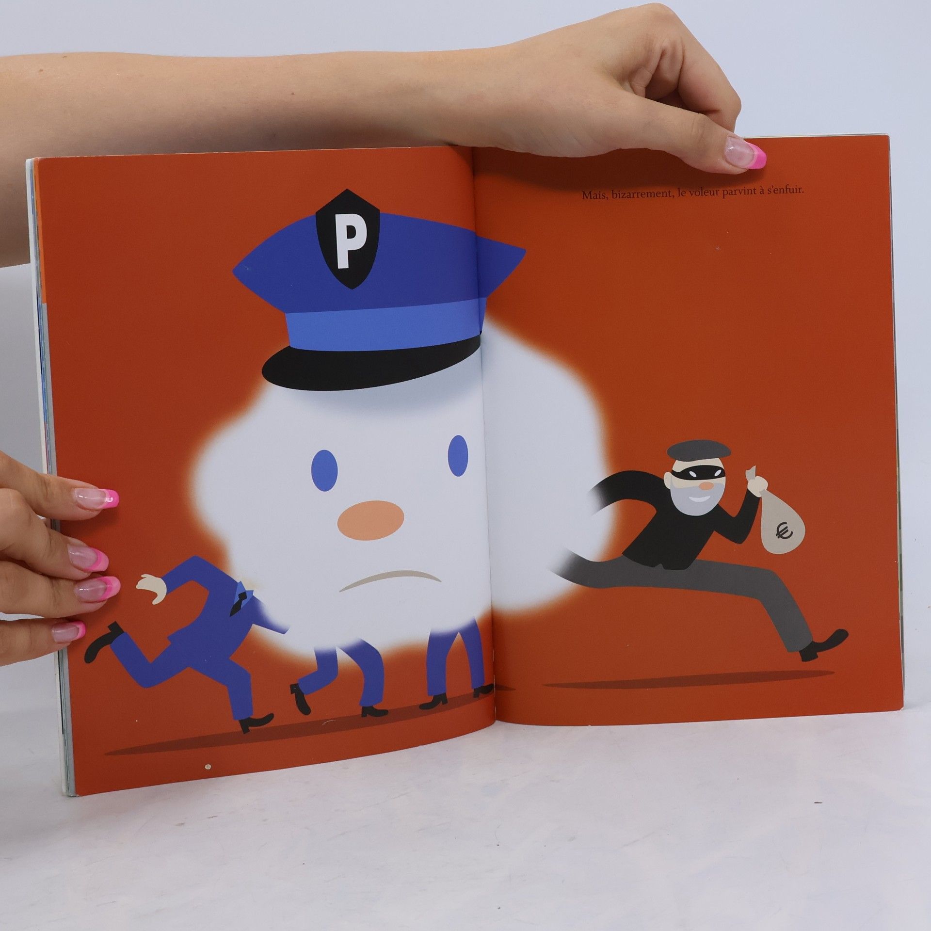 Christoph Niemann Le nuage policier