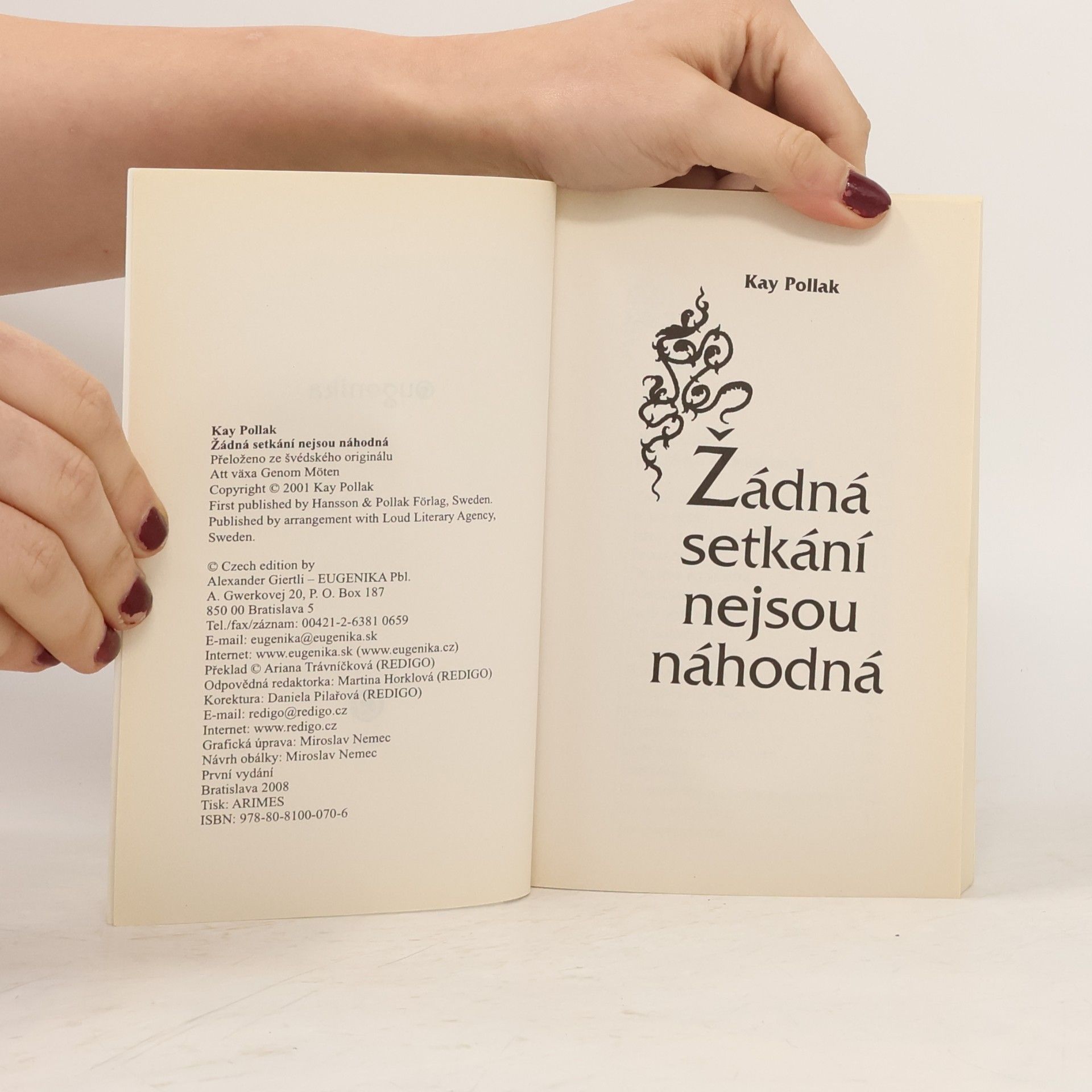 Kay Pollak Žádná setkání nejsou náhodná