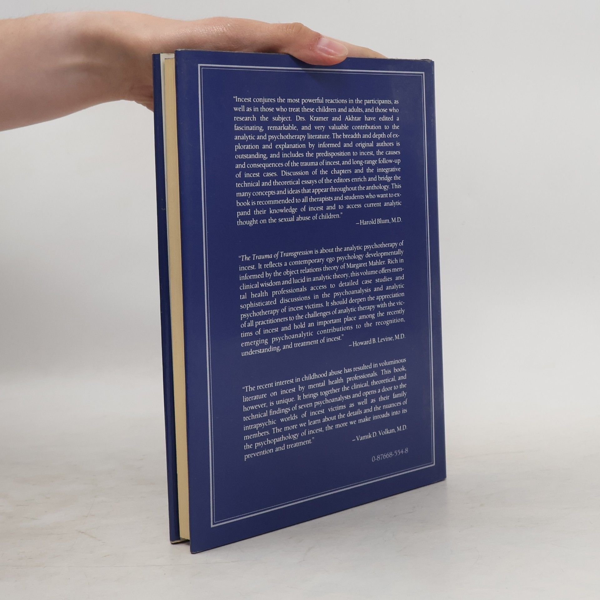 Selma Kramer The Trauma of Transgression